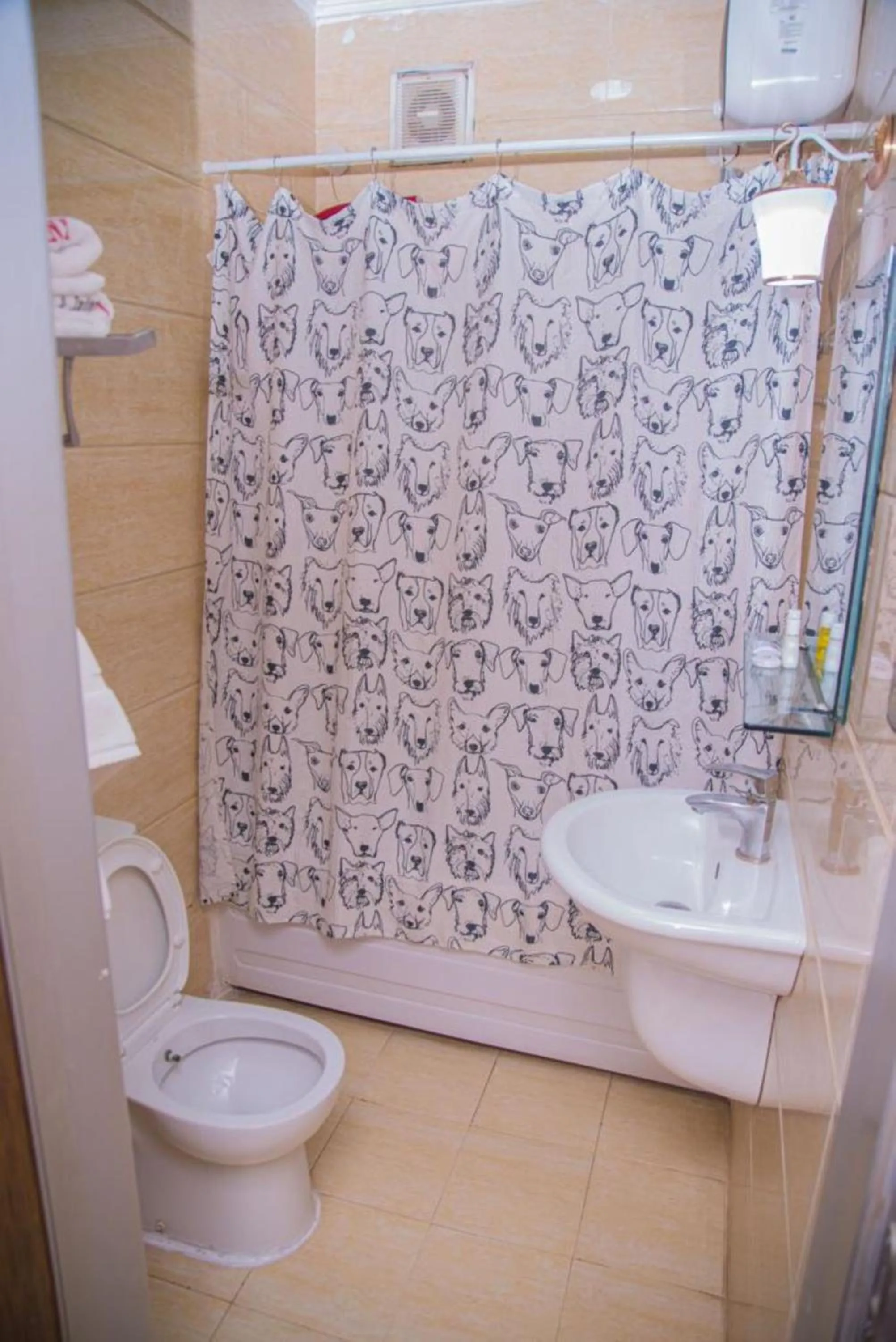 Bathroom in MAHOGANY HOTEL AND SUITES