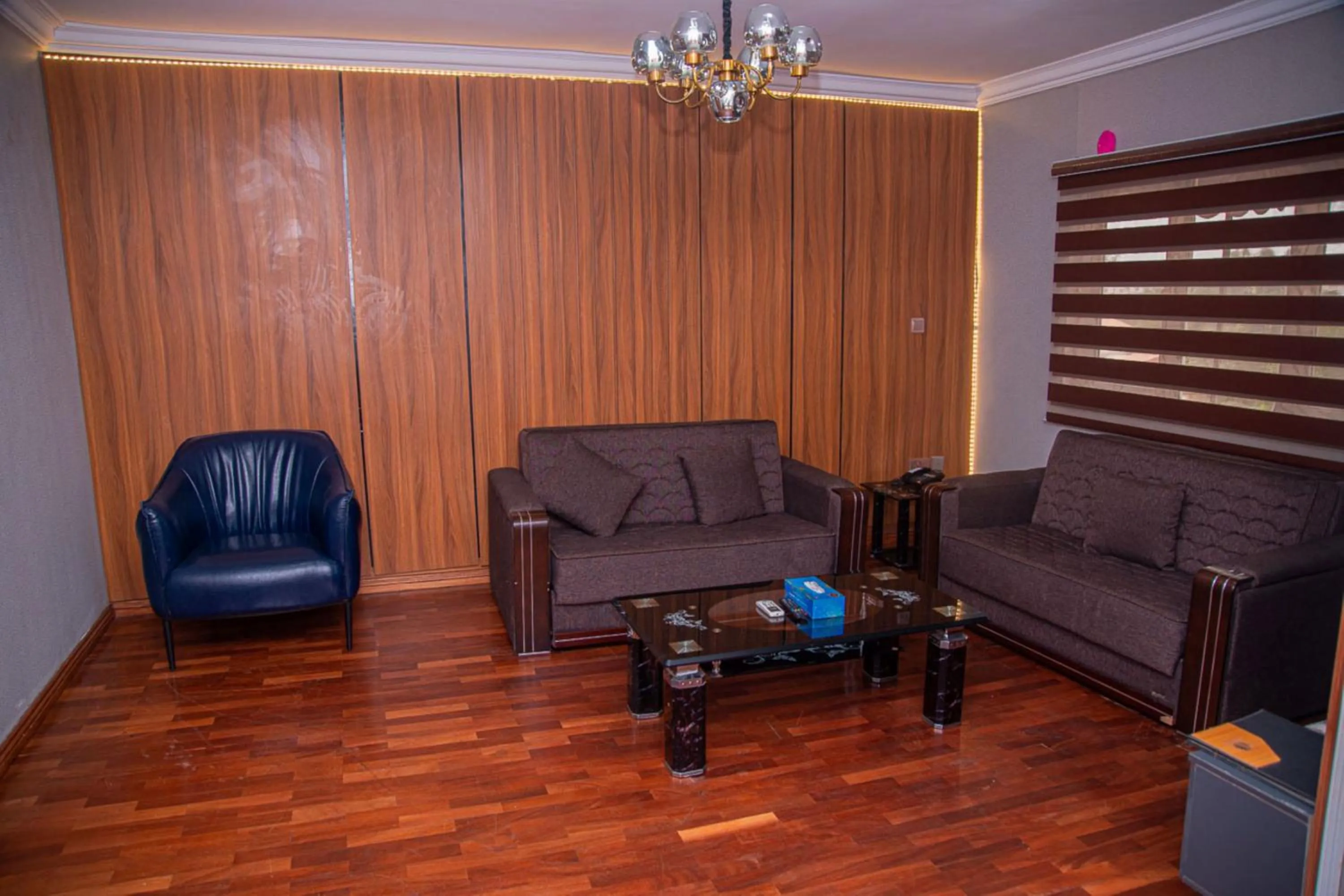 Seating area in MAHOGANY HOTEL AND SUITES