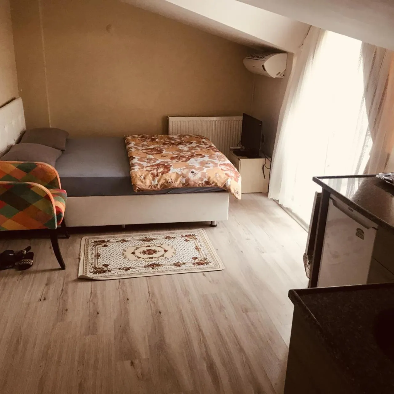 Photo of the whole room, Bed in Karaagac Green Edirne