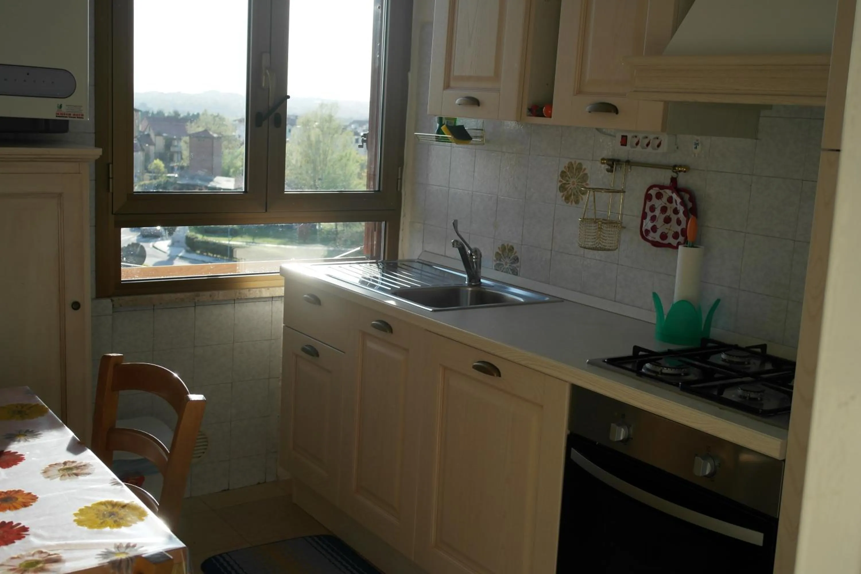 Kitchen or kitchenette in Casetta delle Terme
