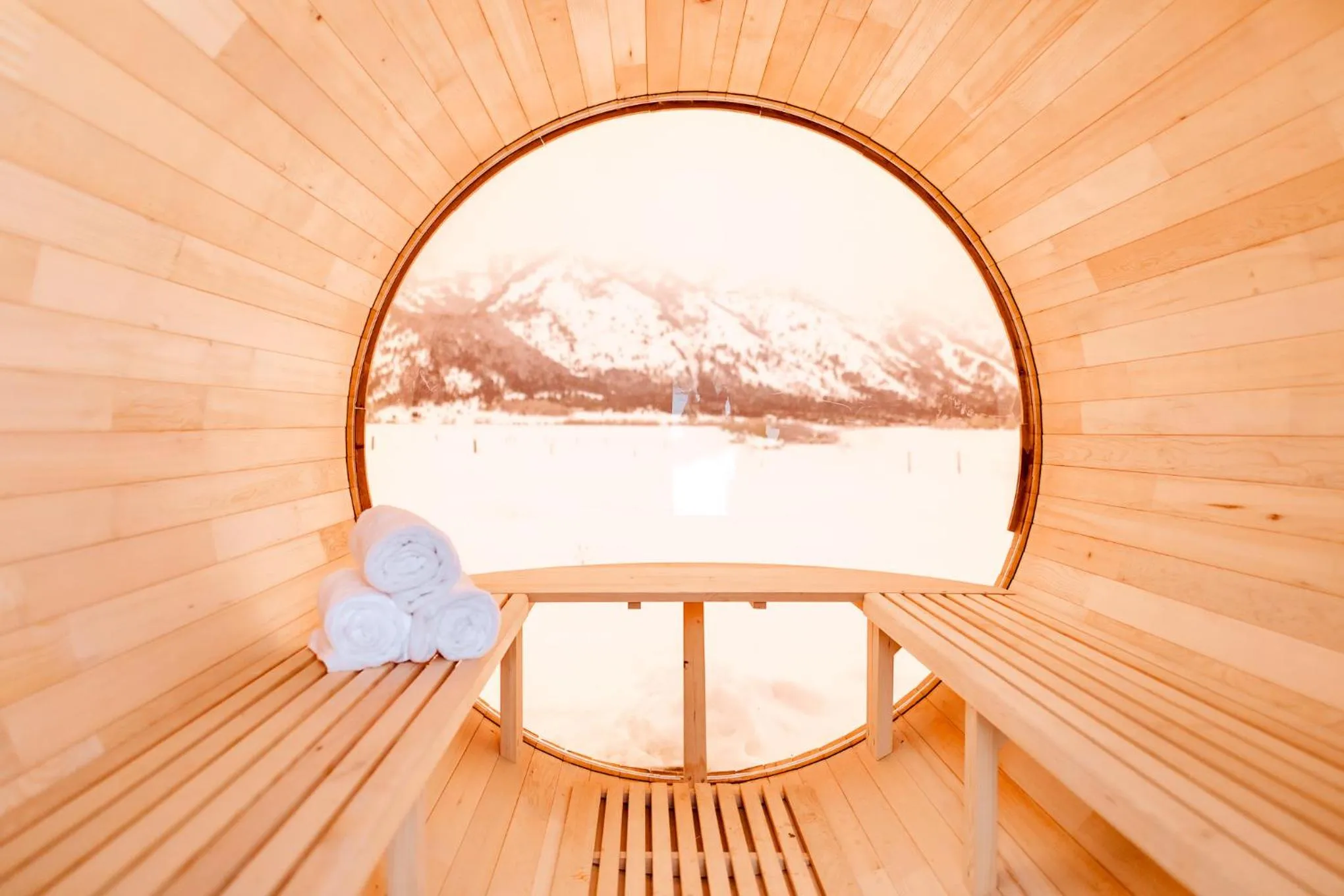 Sauna in Tammah Jackson Hole