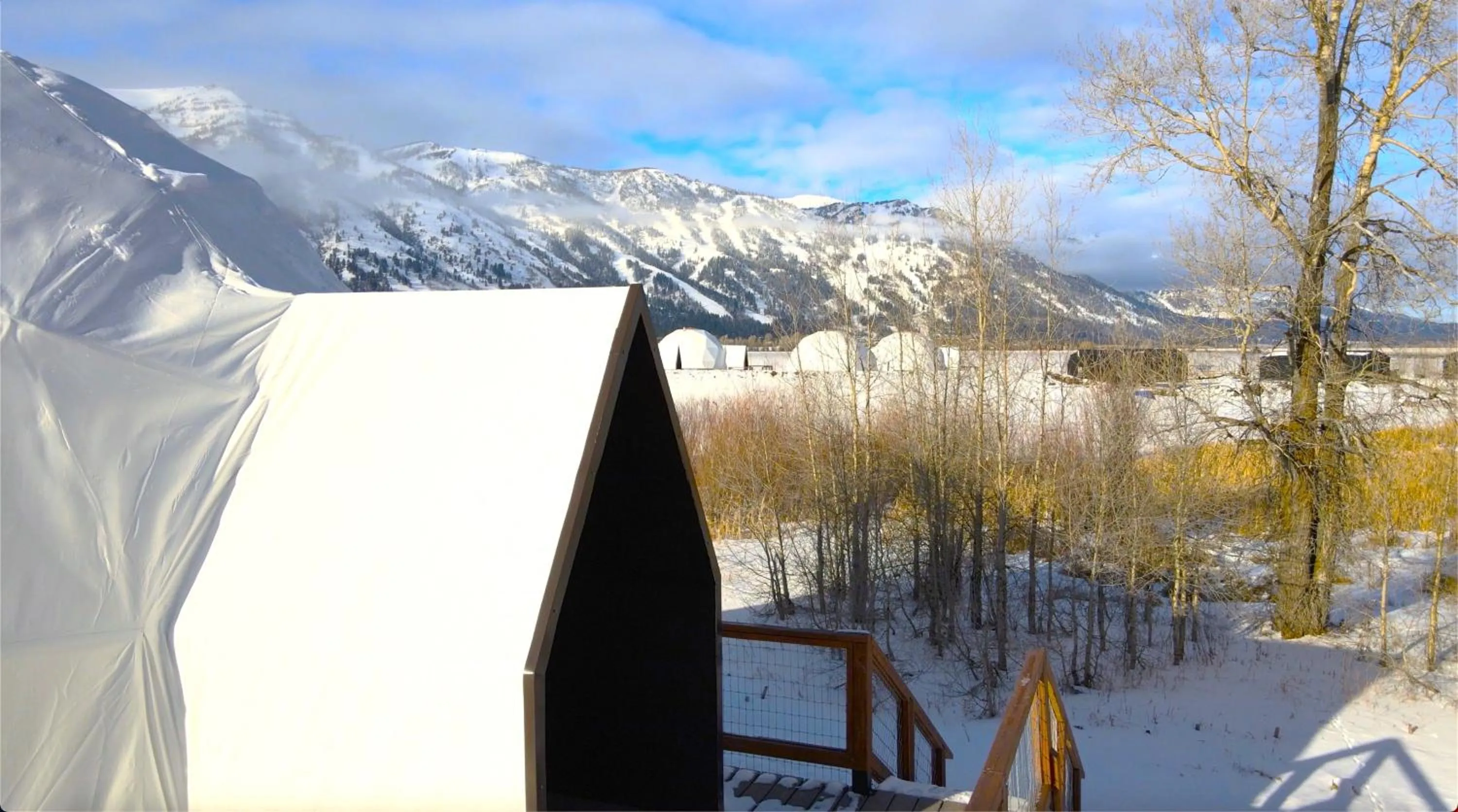 Patio in Tammah Jackson Hole