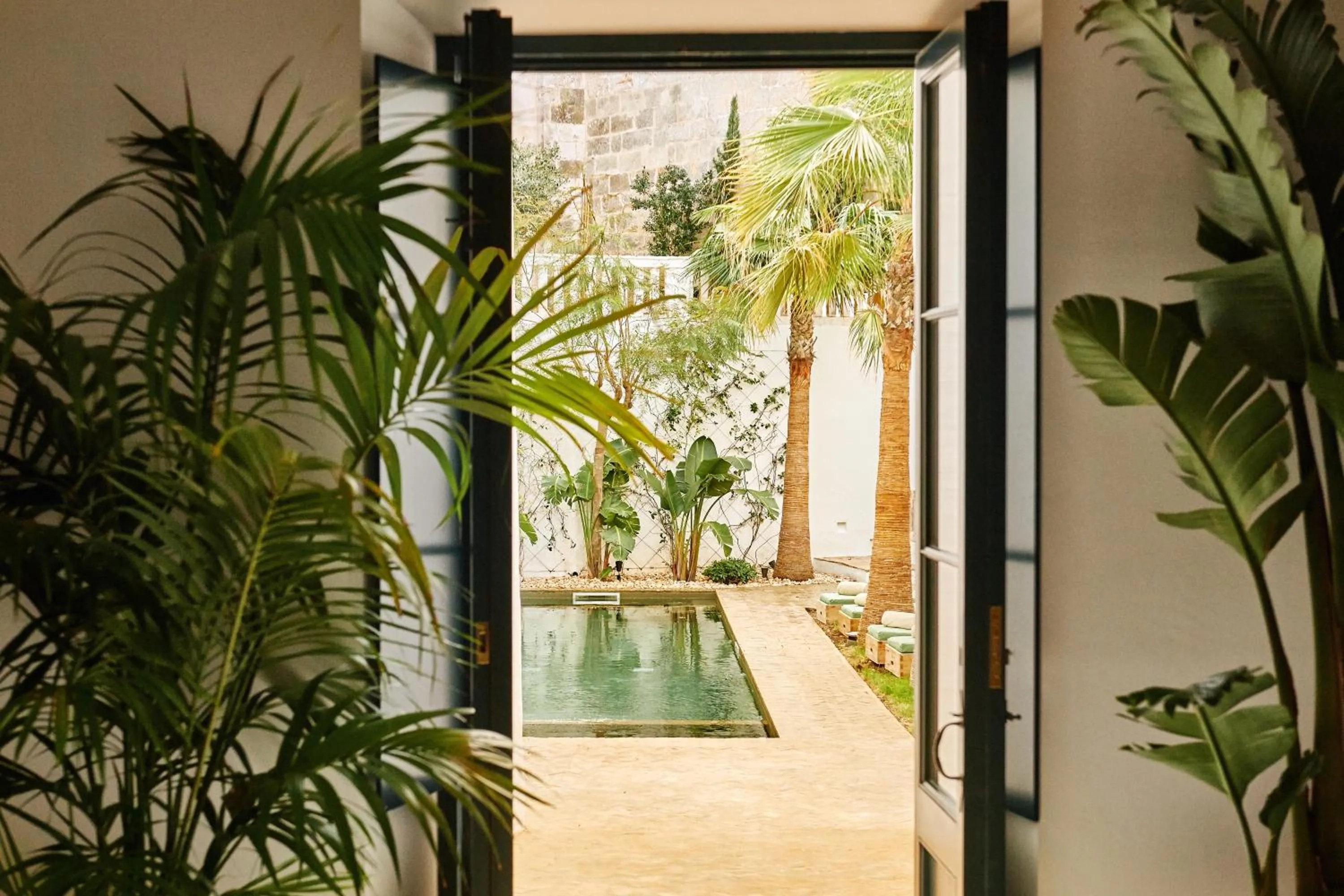 Pool view in Faustino Gran Relais & Chateaux