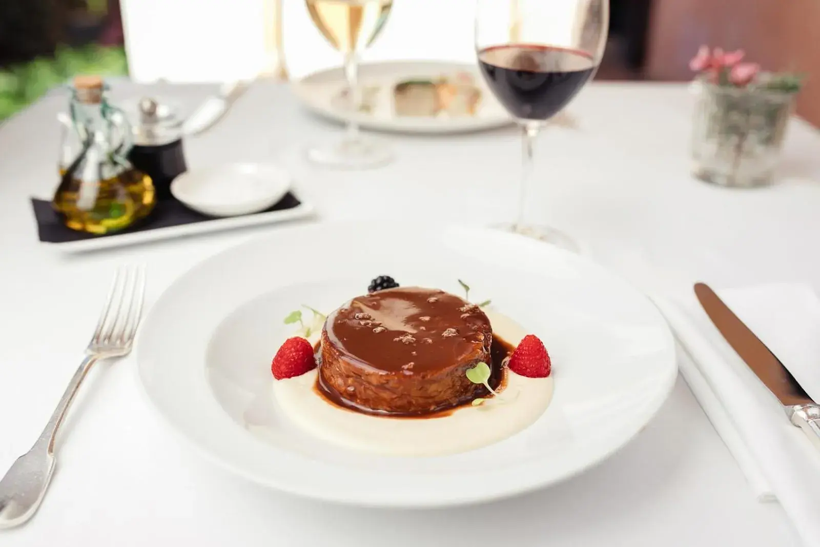 Food and drinks in Faustino Gran Relais & Chateaux Food and drinks in Faustino Gran Relais & Chateaux