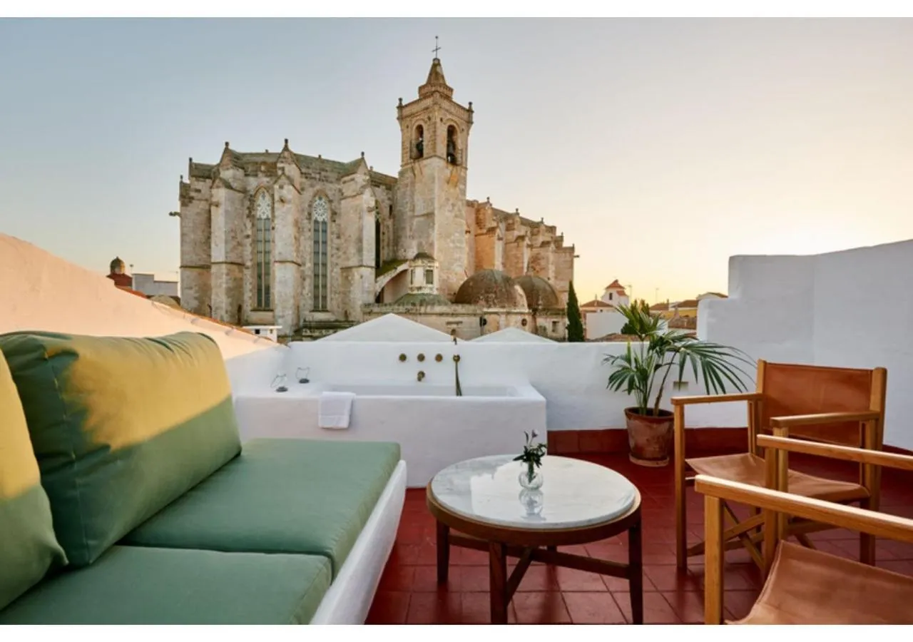 Patio in Faustino Gran Relais & Chateaux