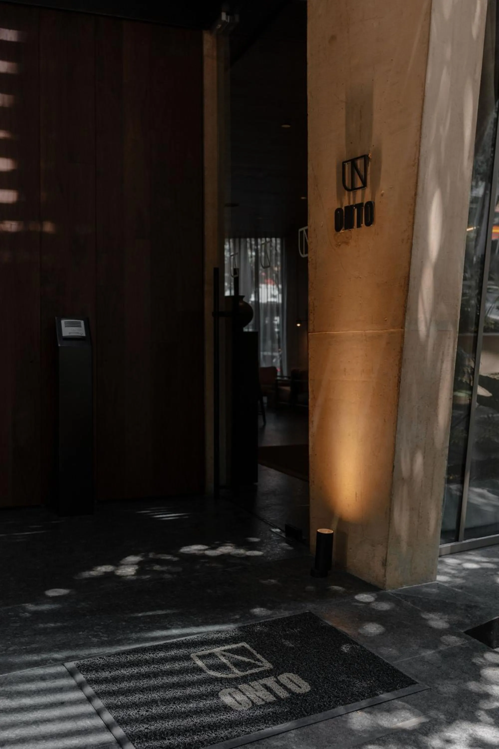 Facade/entrance in ONTO Tonalá Mexico City