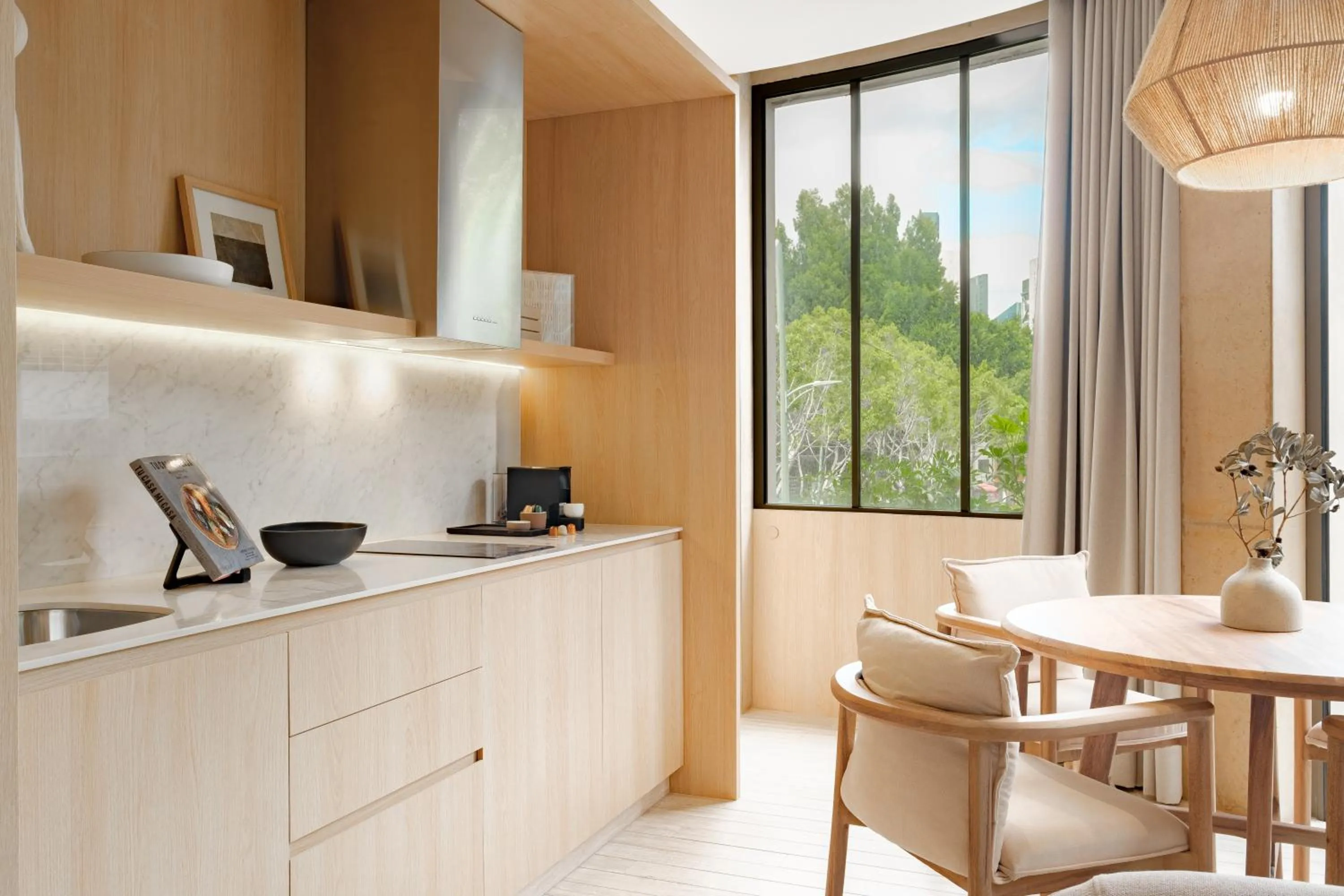 kitchen in ONTO Tonalá Mexico City