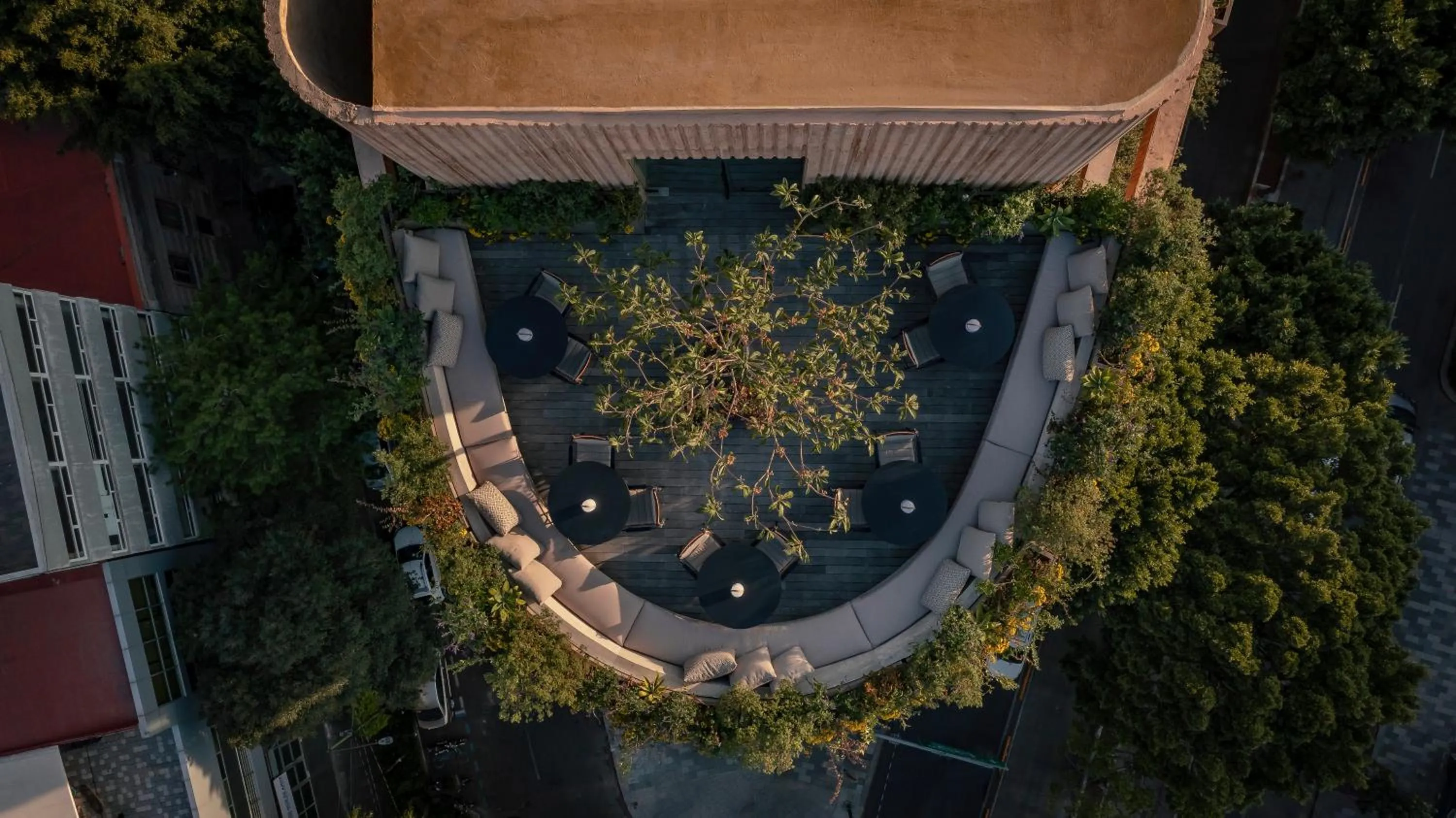 Bird's eye view in ONTO Tonalá Mexico City
