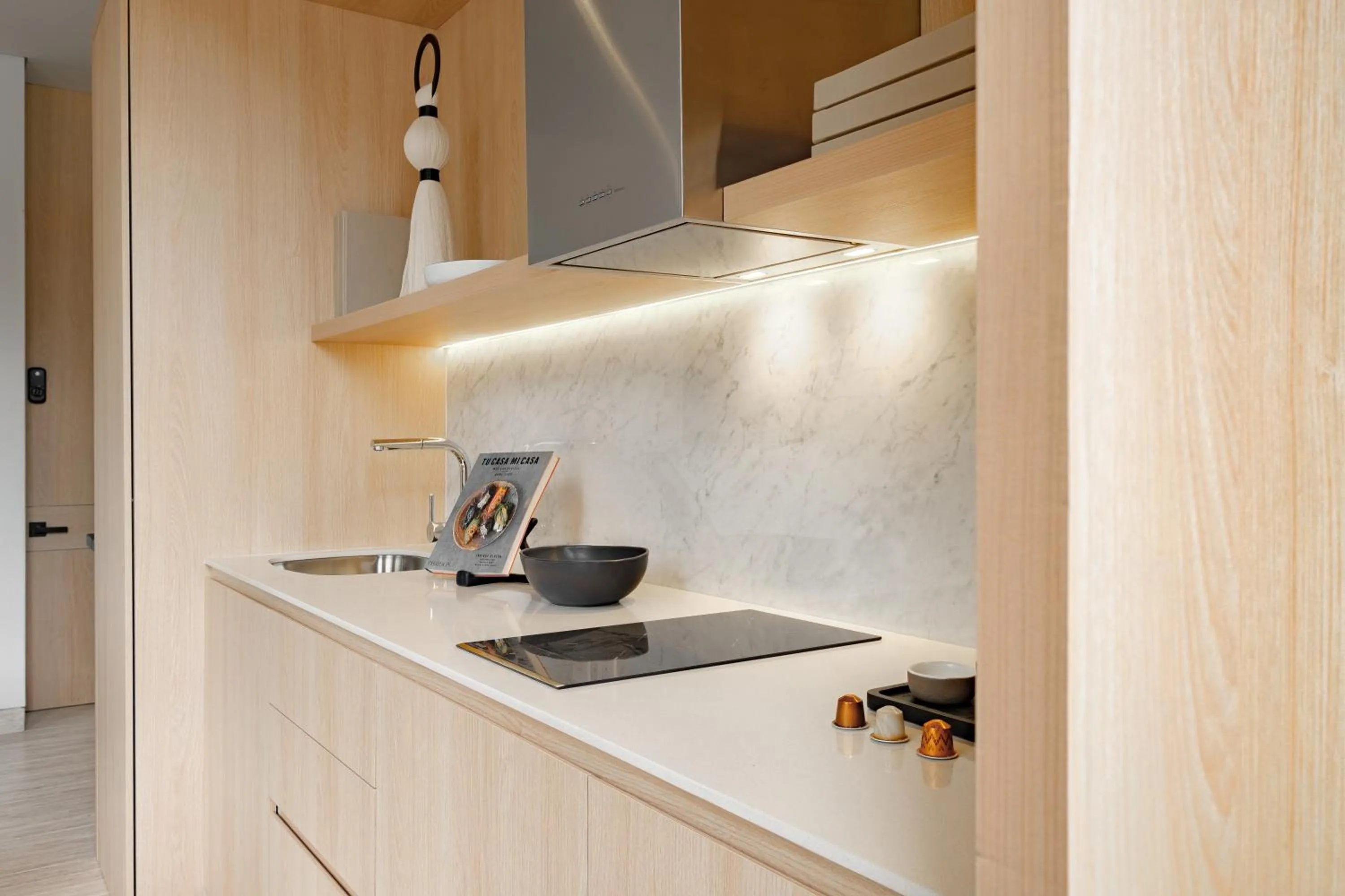 kitchen in ONTO Tonalá Mexico City