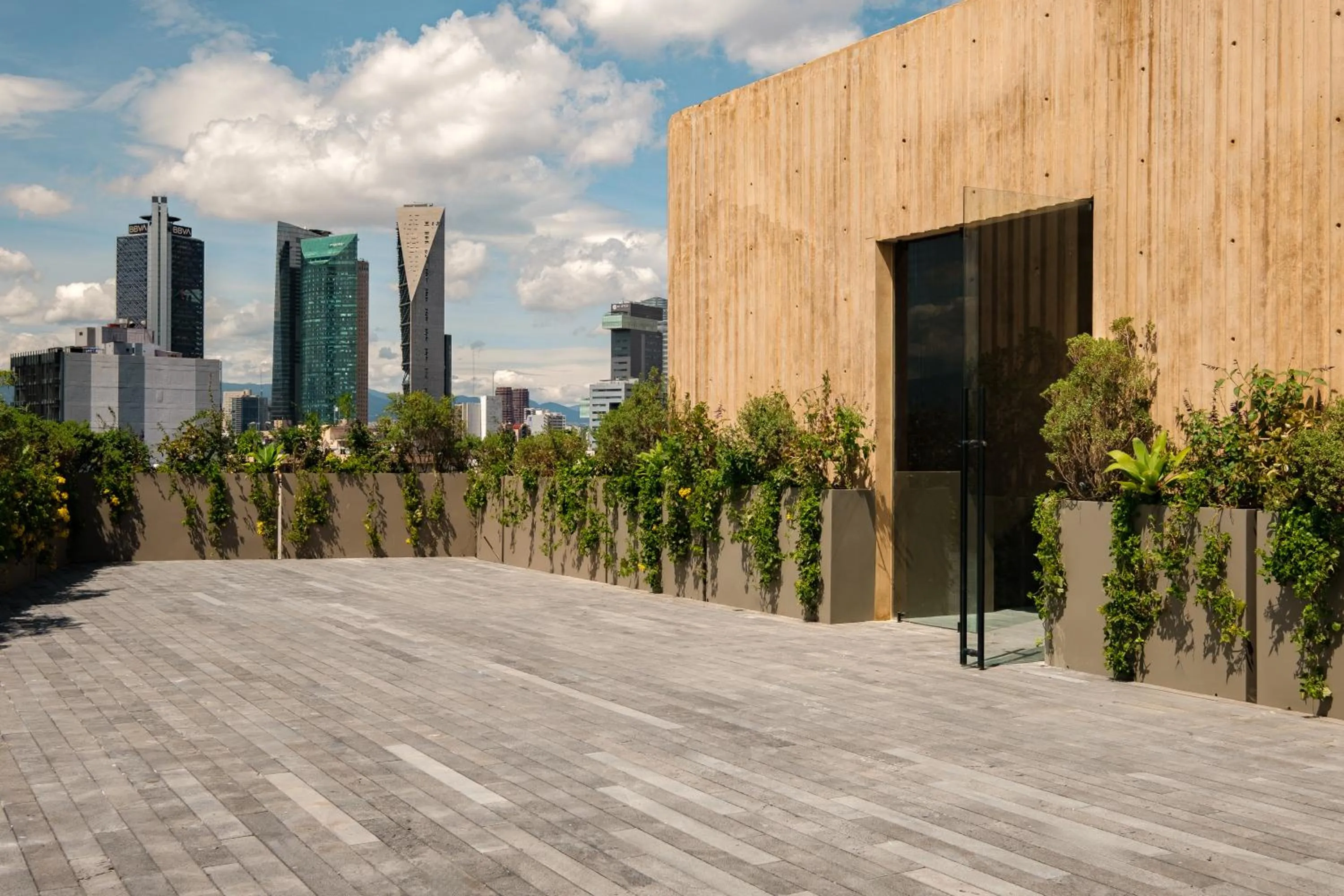 City view in ONTO Tonalá Mexico City