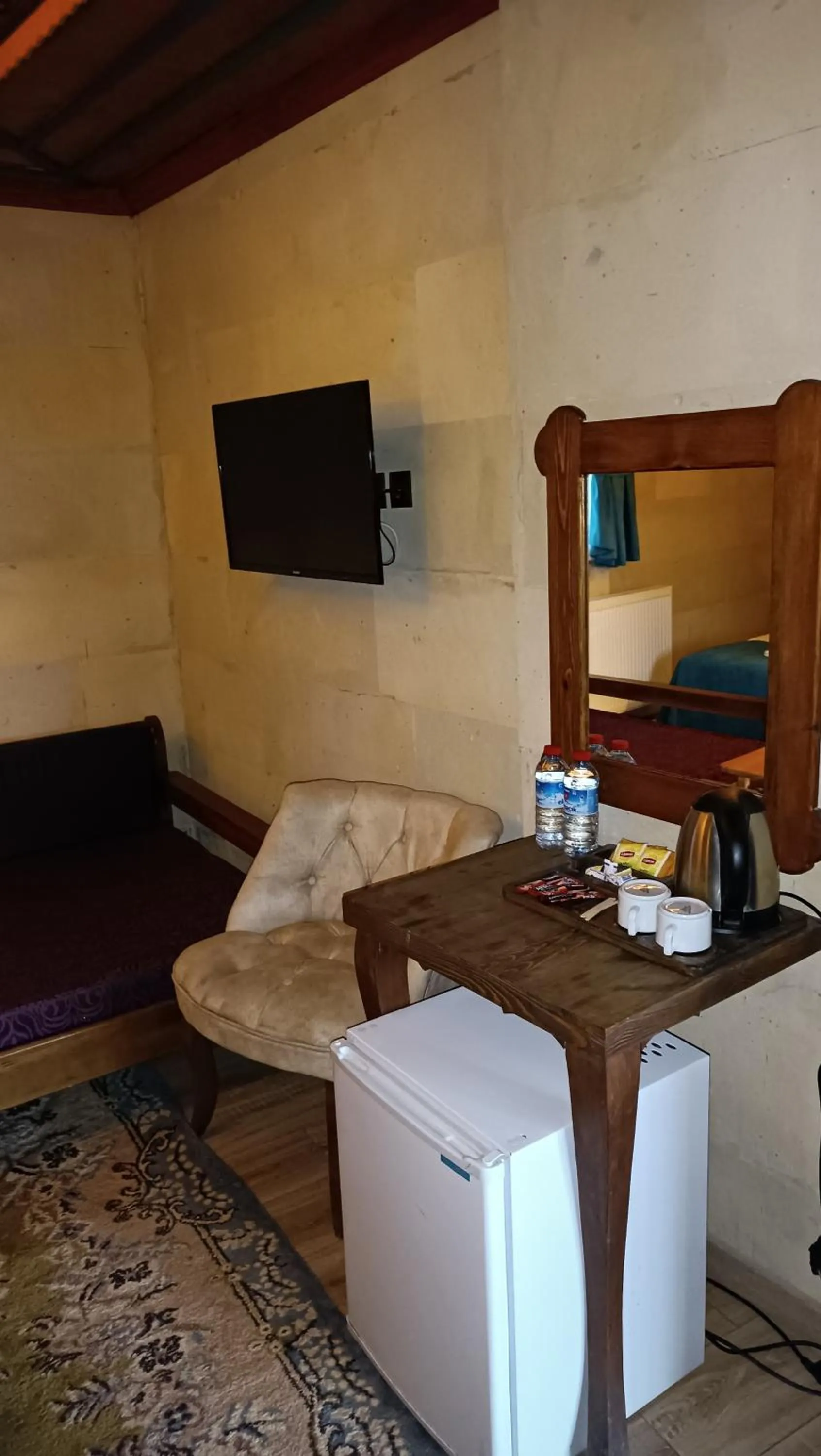 TV and multimedia, Bed in Cappa Cave Hotel