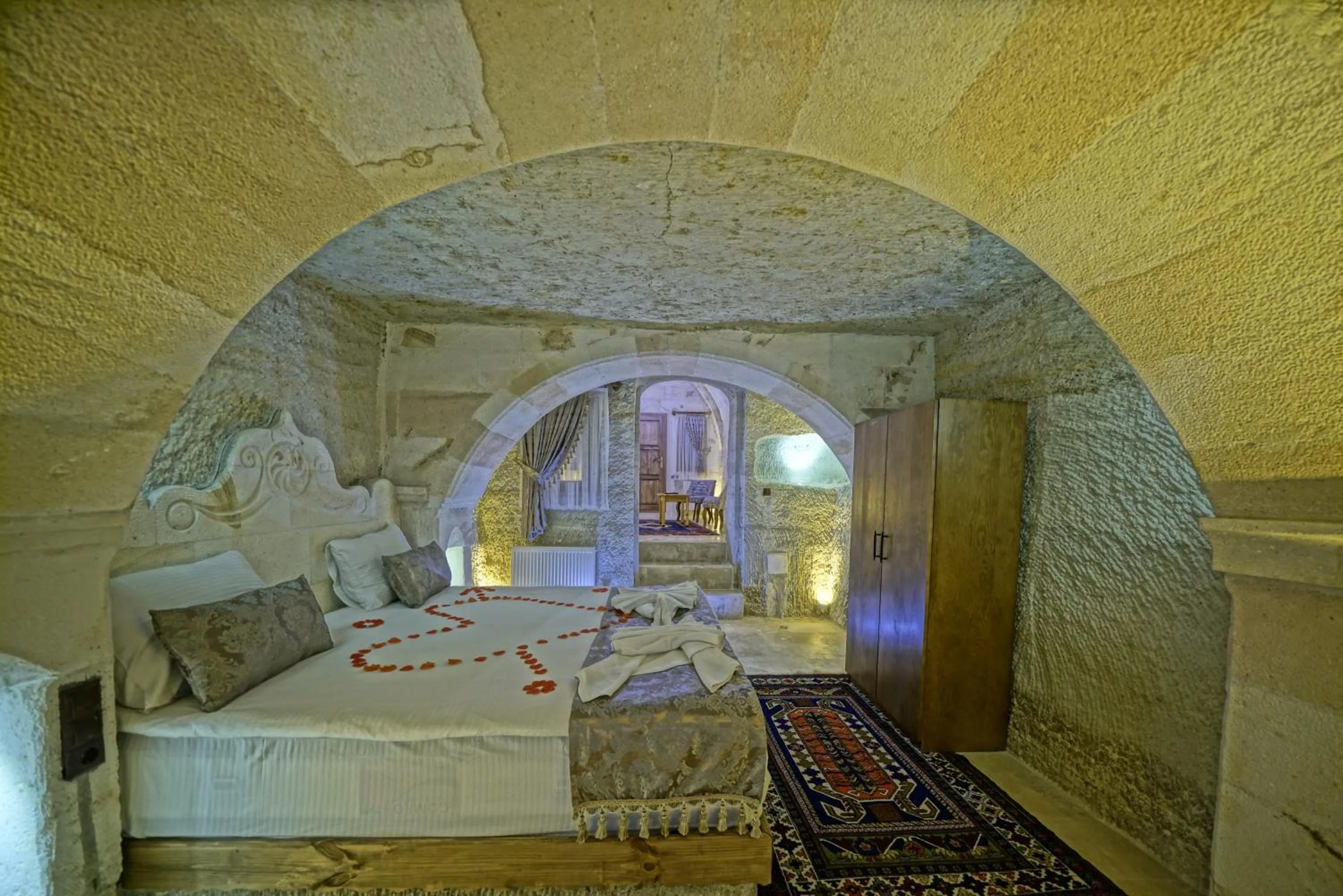 Bedroom, Bed in Cappa Cave Hotel