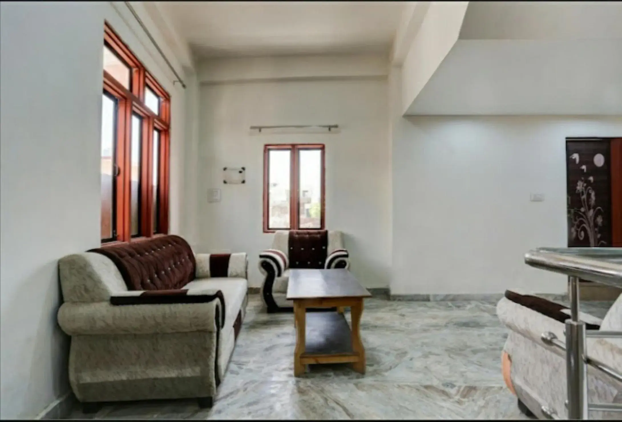 Living room in Hotel M J, Agra Living room in Hotel M J, Agra