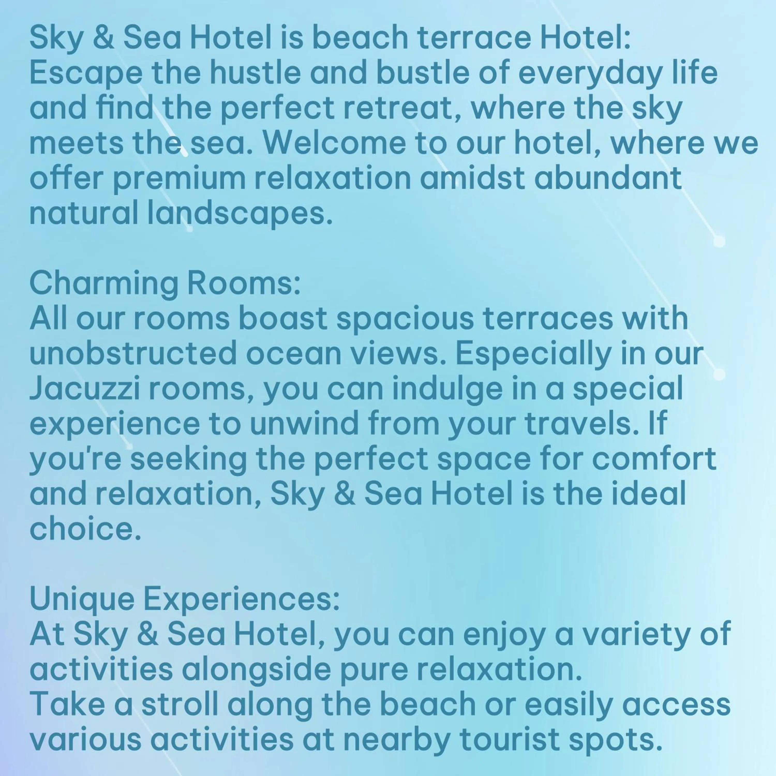 Inchon sky and sea ocean view hotel
