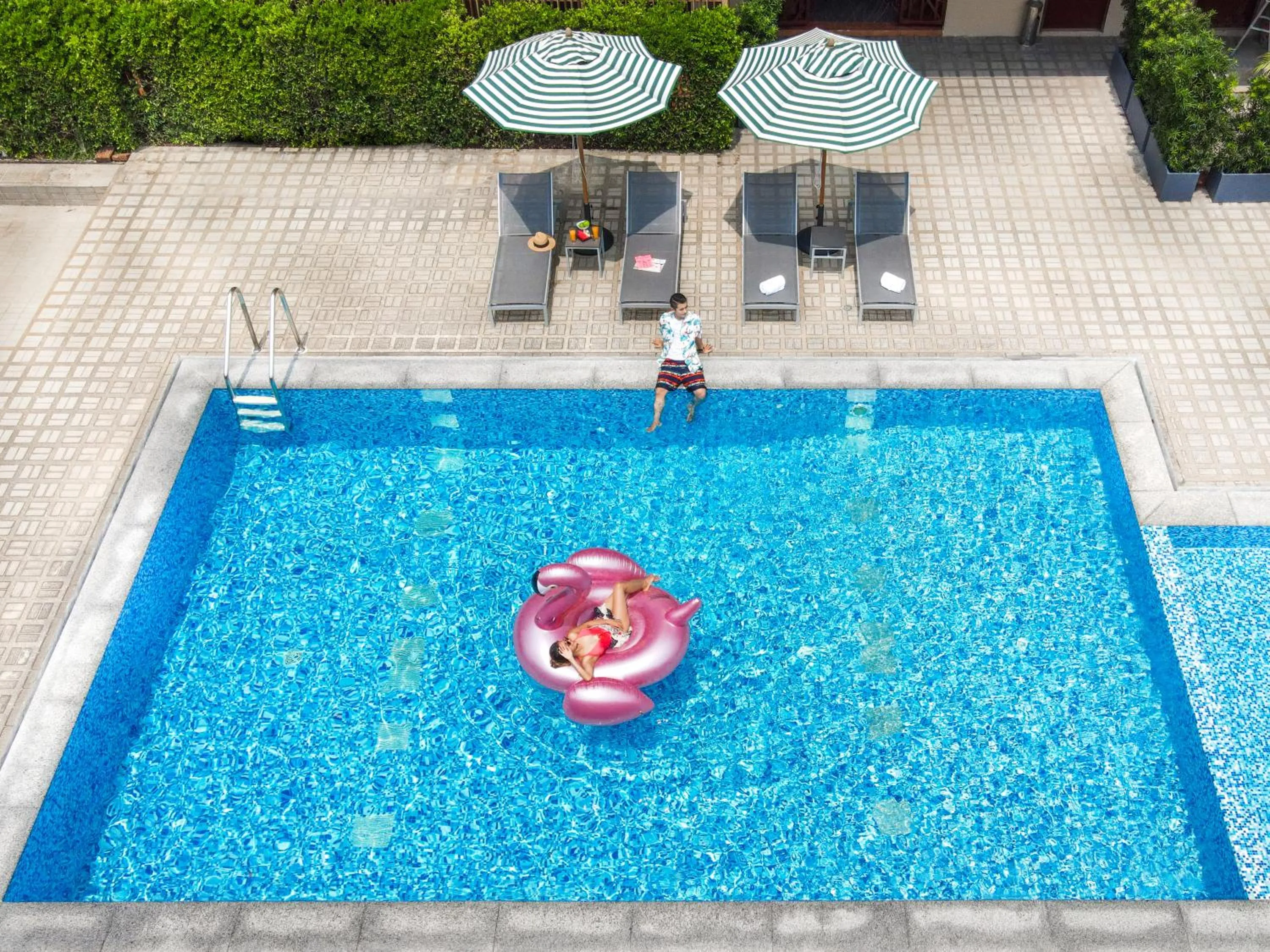 Garden in Jazzotel Bangkok