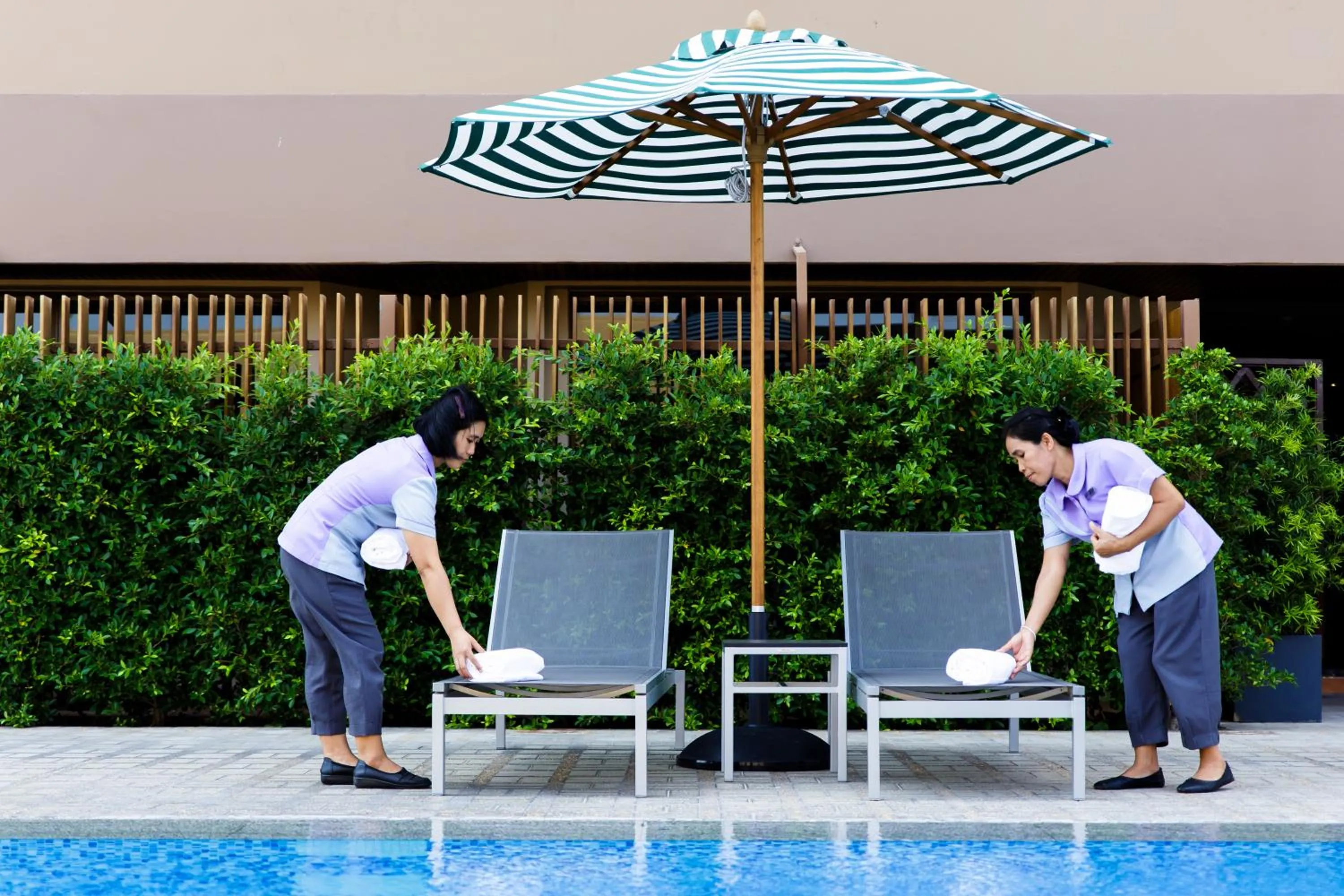 Staff in Jazzotel Bangkok