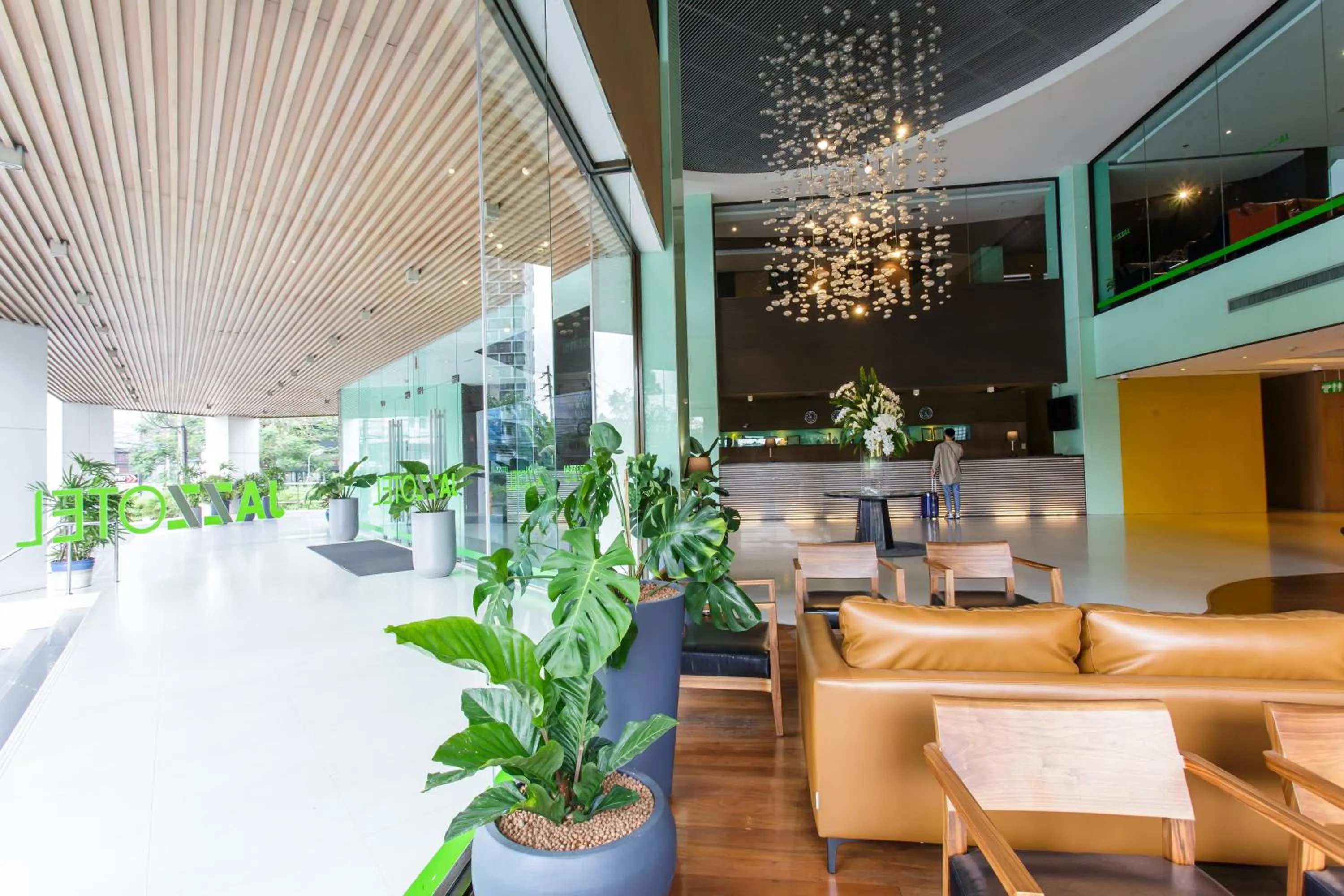 Facade/entrance in Jazzotel Bangkok