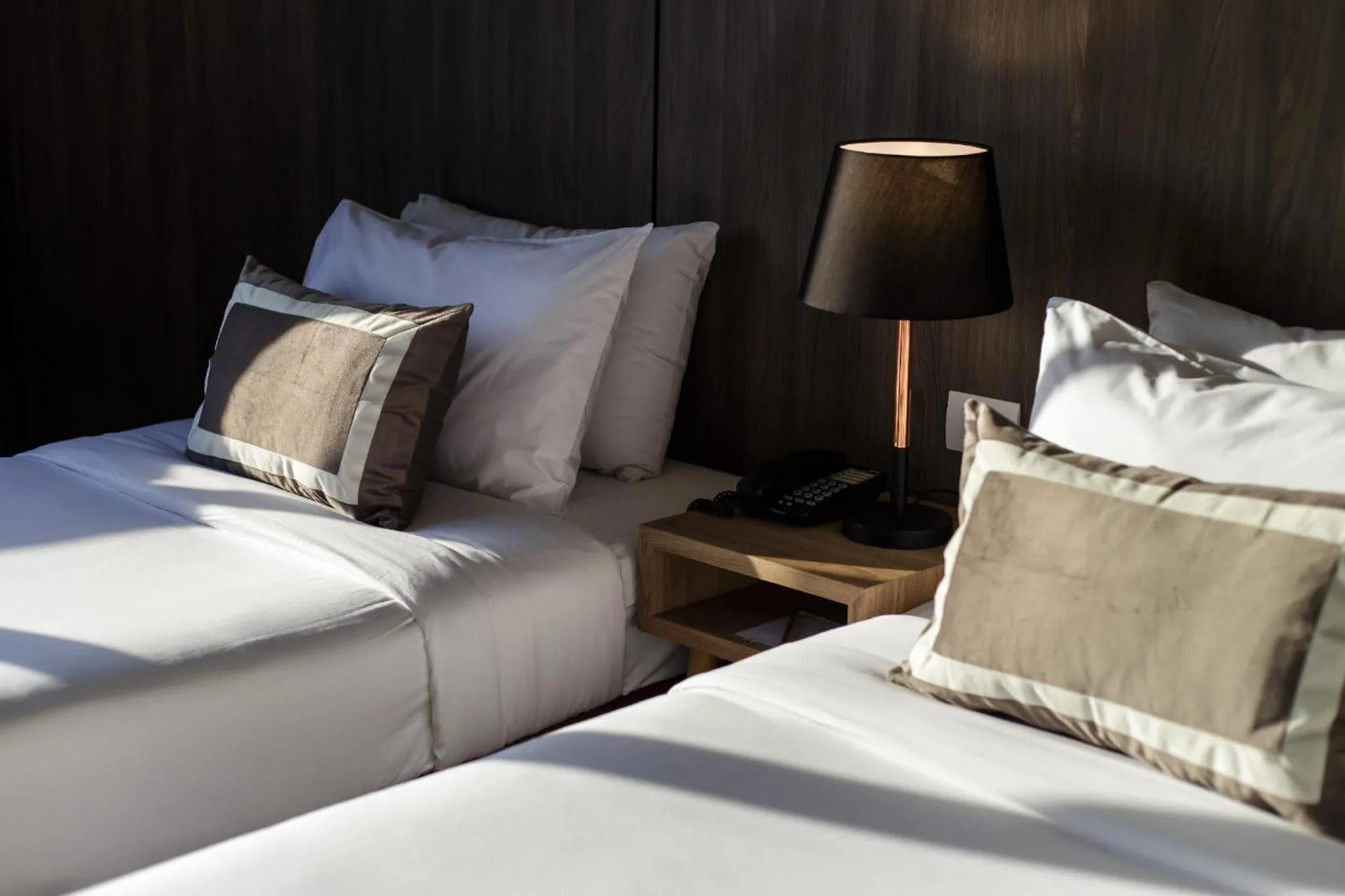 Bed in Jazzotel Bangkok