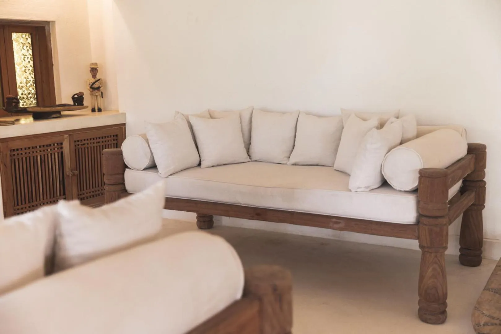 Seating area in Bamboo House B&B