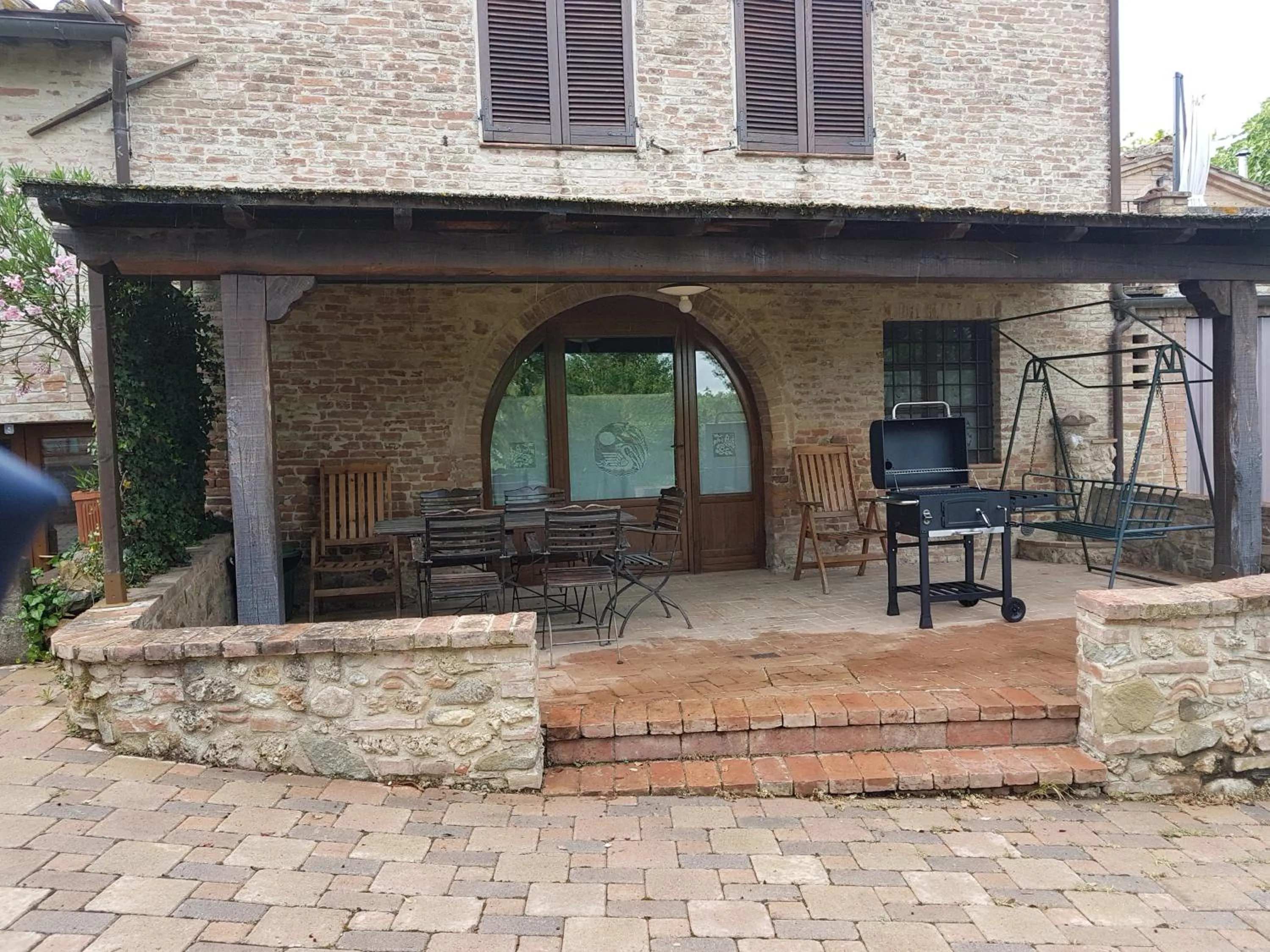 Patio in Agriturismo Il Poggiarello