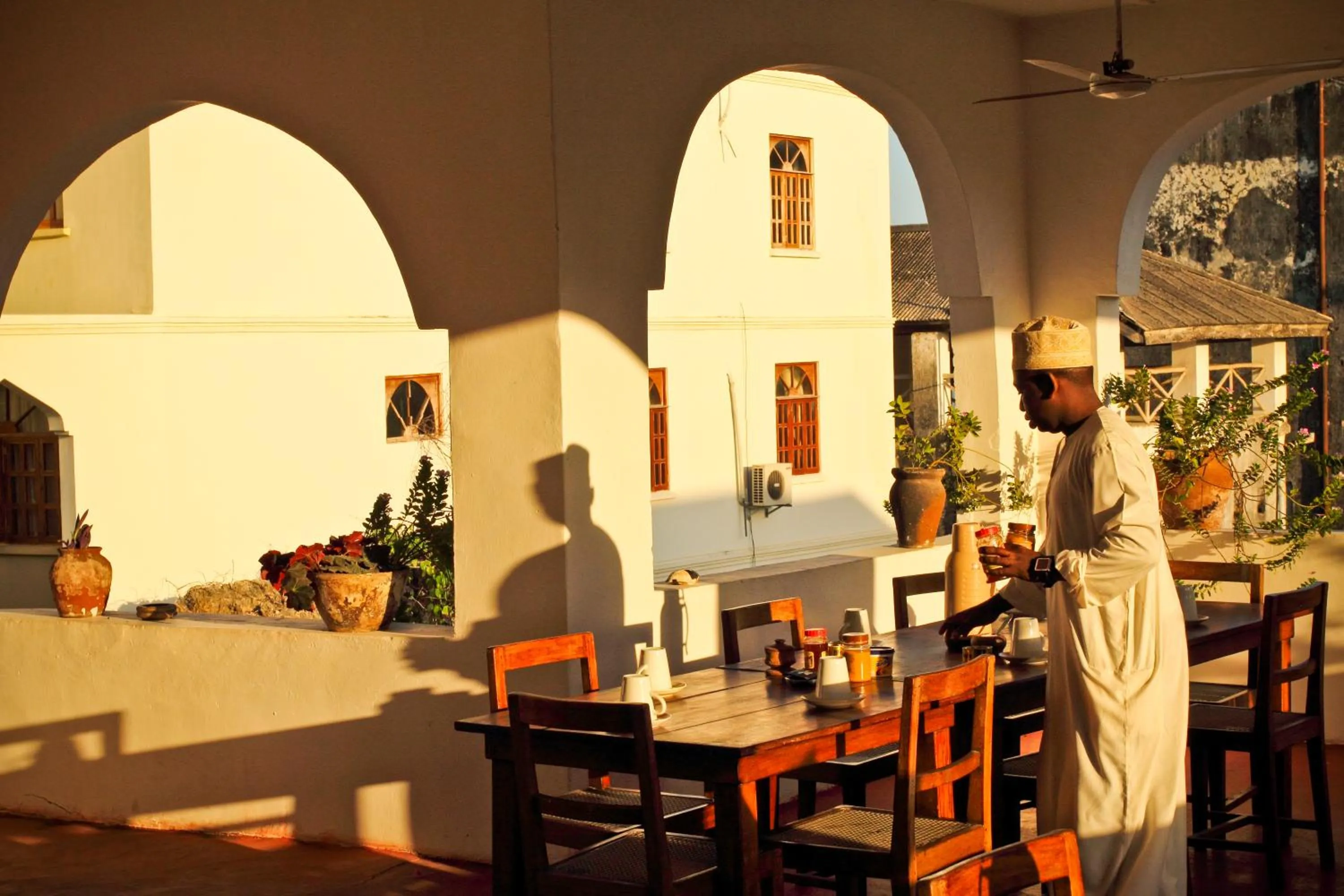 Balcony/Terrace in Kiponda B&B
