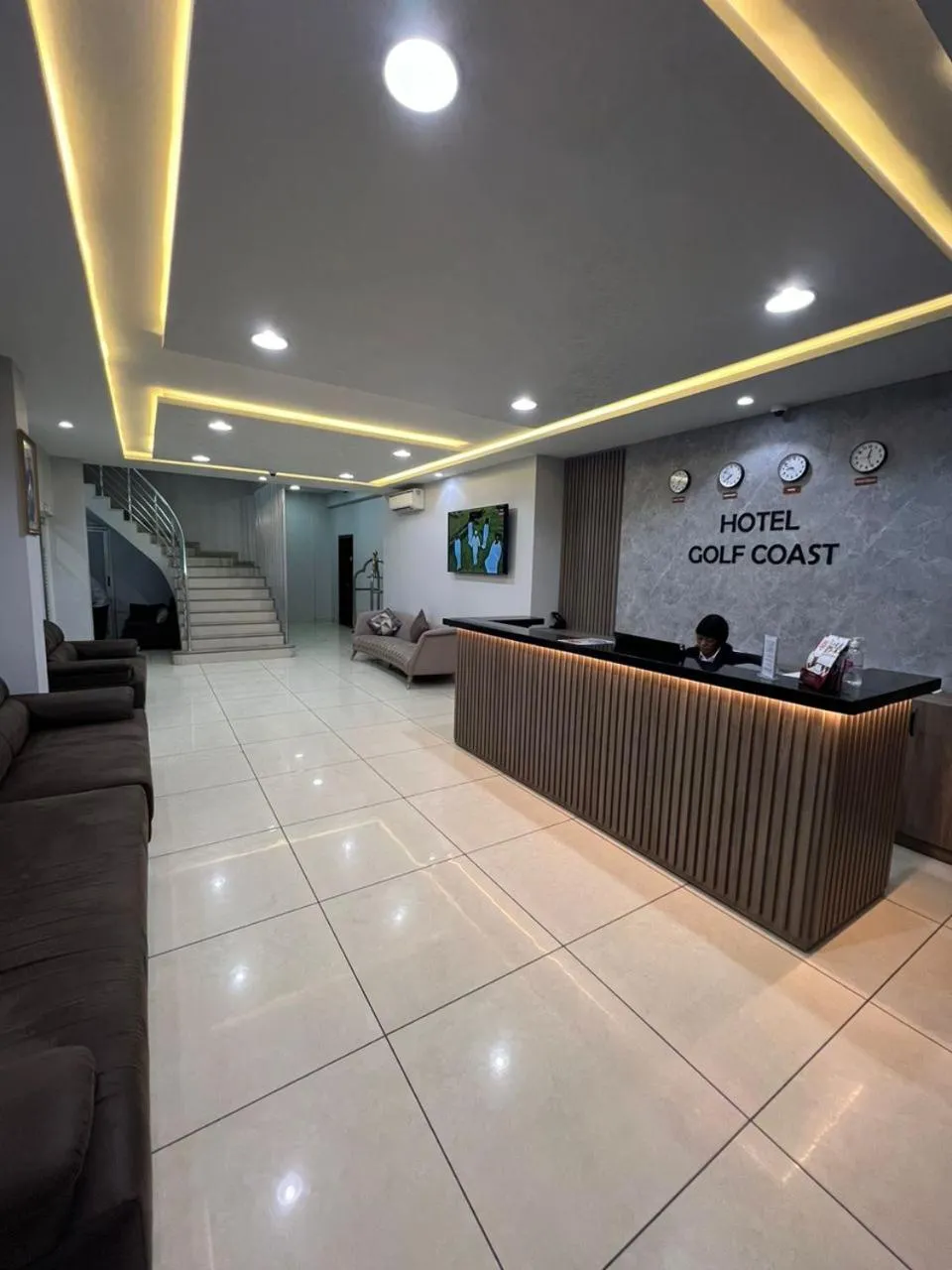 Lobby or reception in Hotel Golf Coast