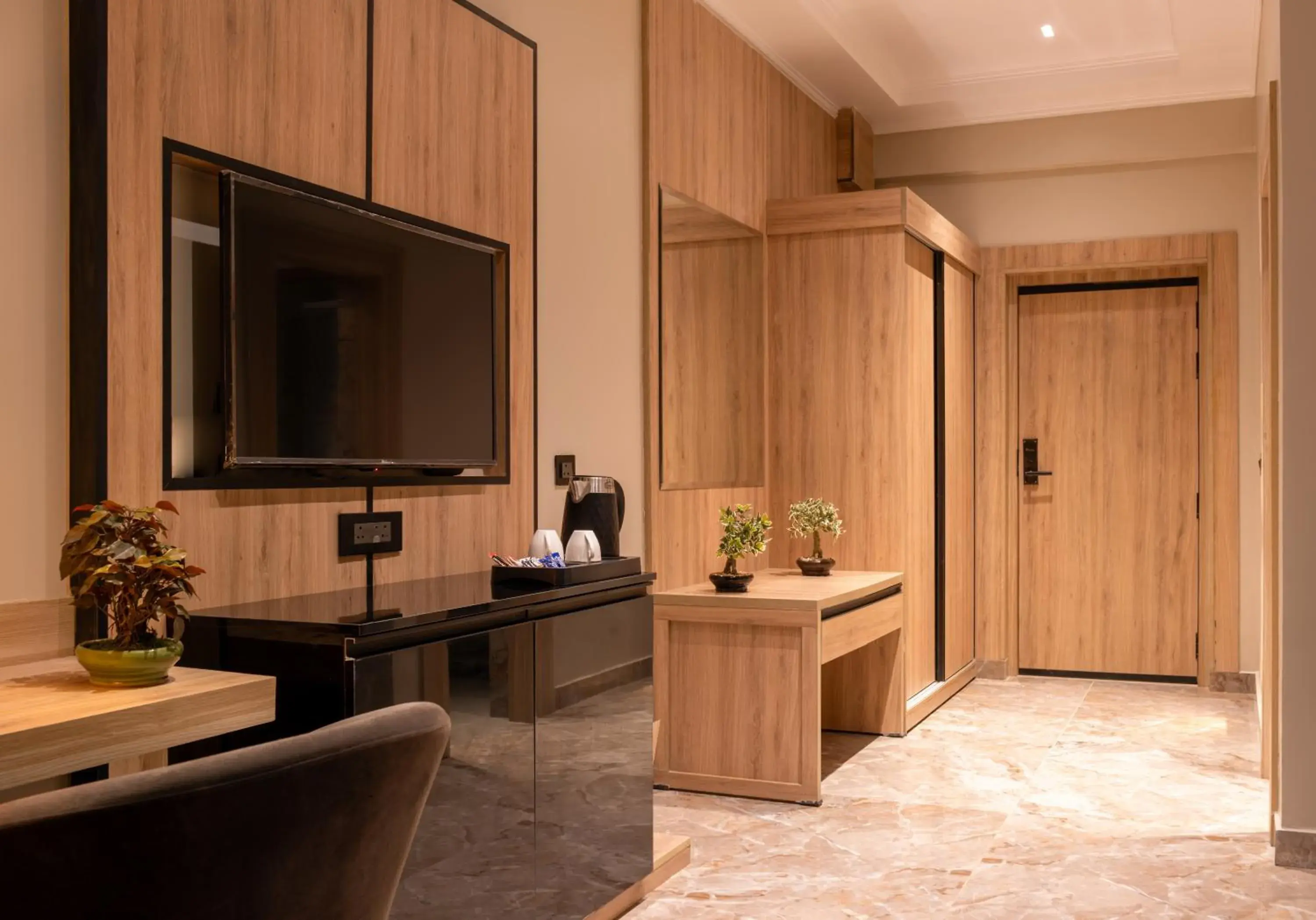 Living room in Alpine hotel and villas Living room in Alpine hotel and villas