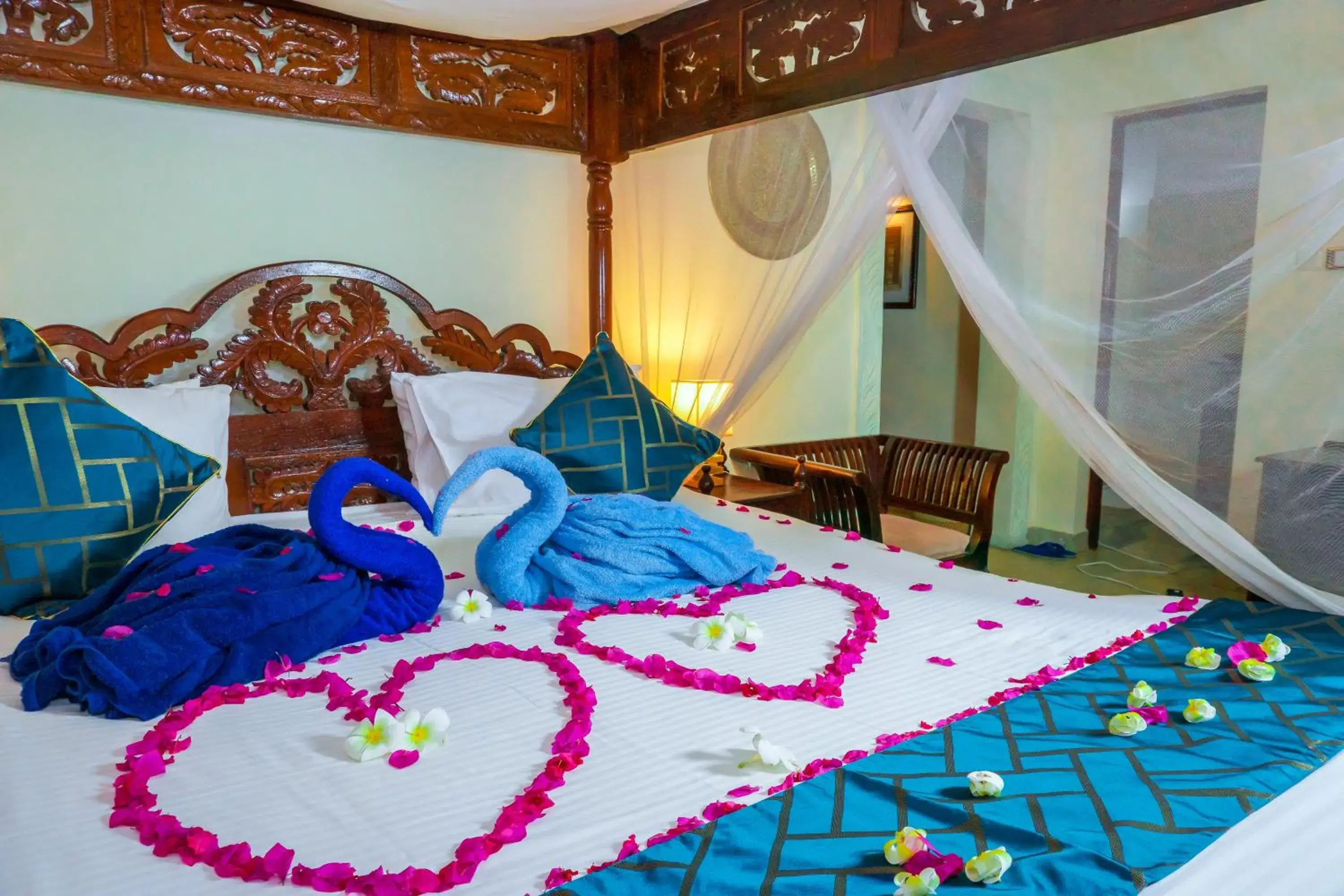 Bed in Al Johari Hotel & Spa Bed in Al Johari Hotel & Spa