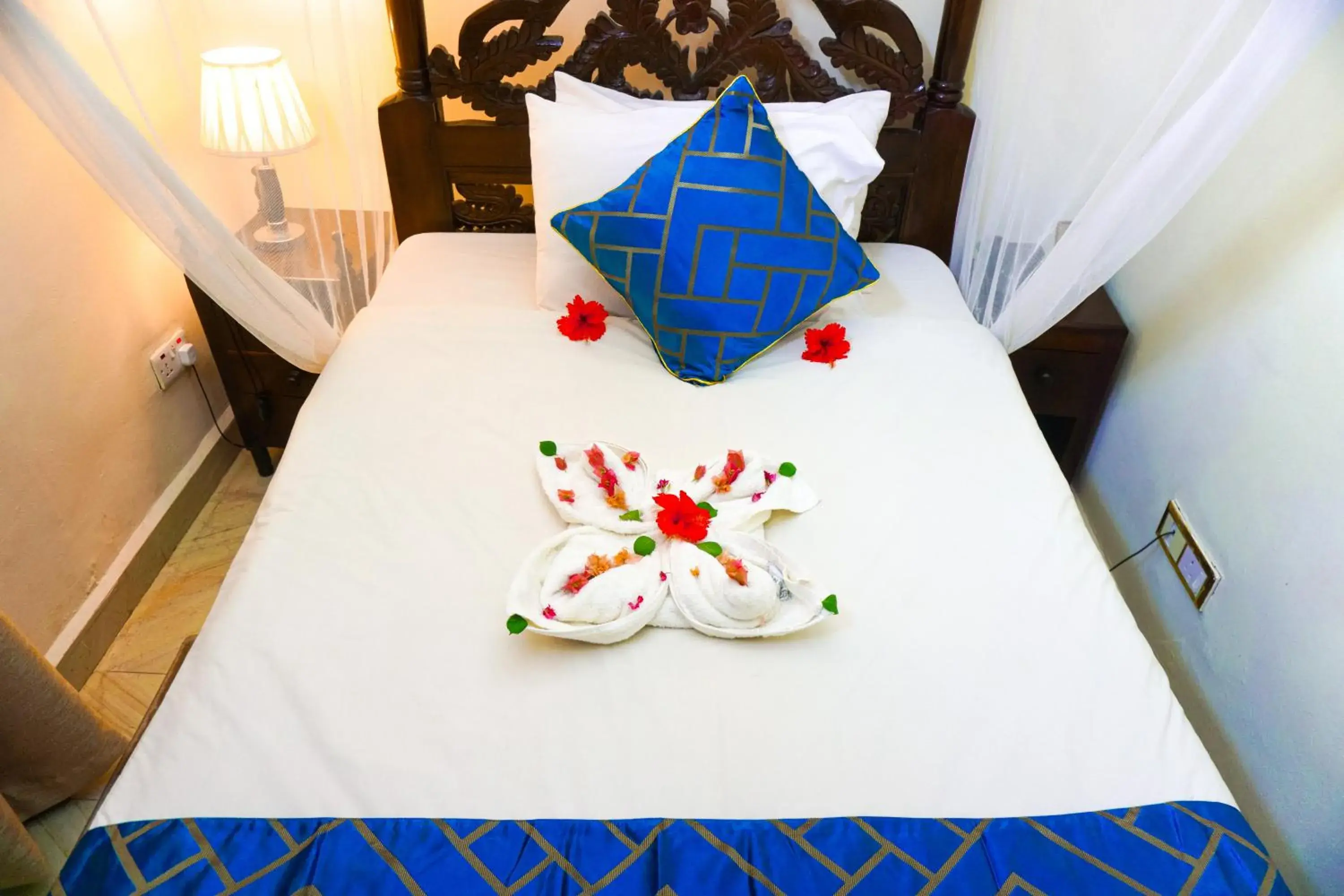 Bed in Al Johari Hotel & Spa Bed in Al Johari Hotel & Spa