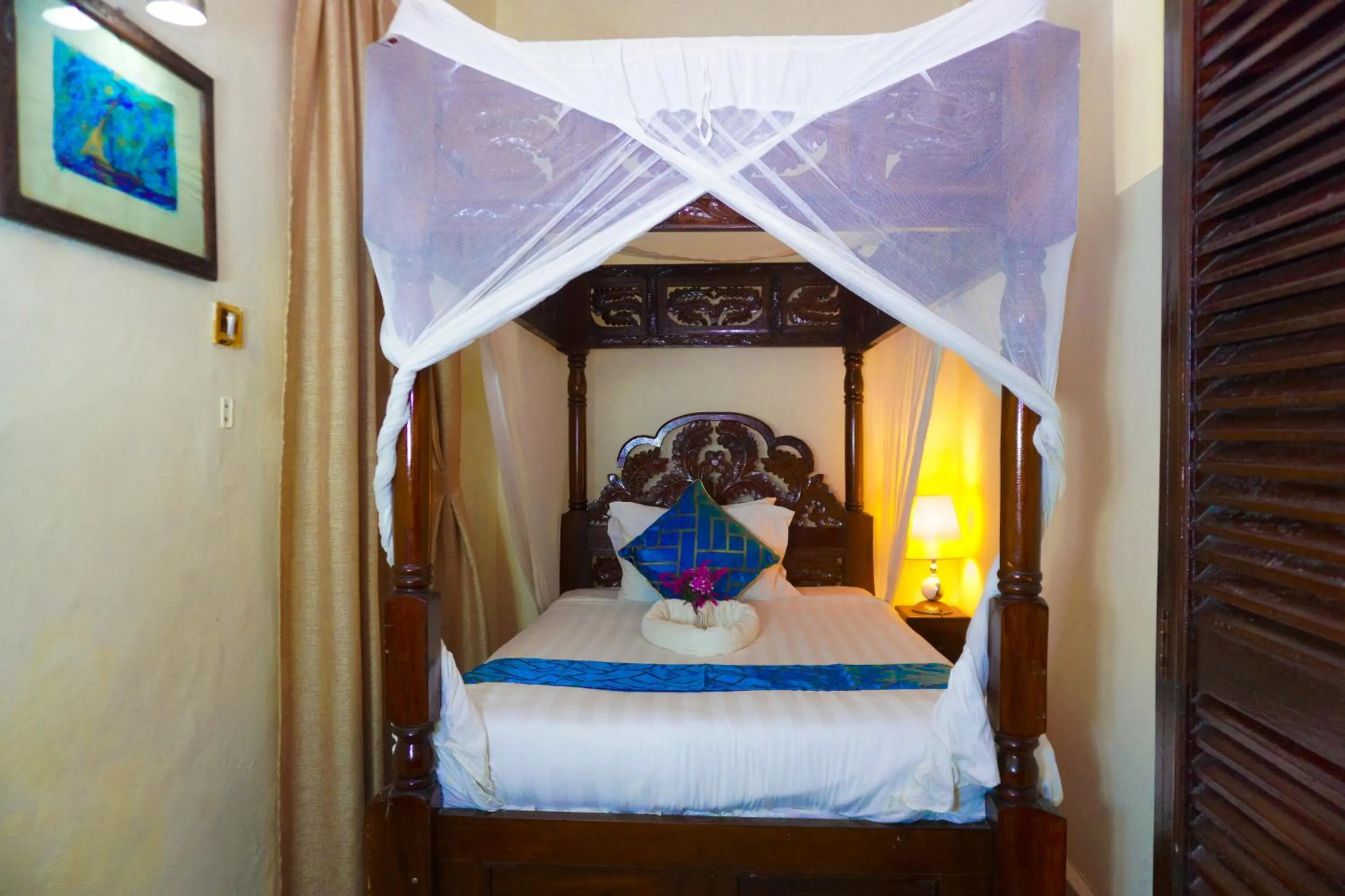 Bed in Al Johari Hotel & Spa