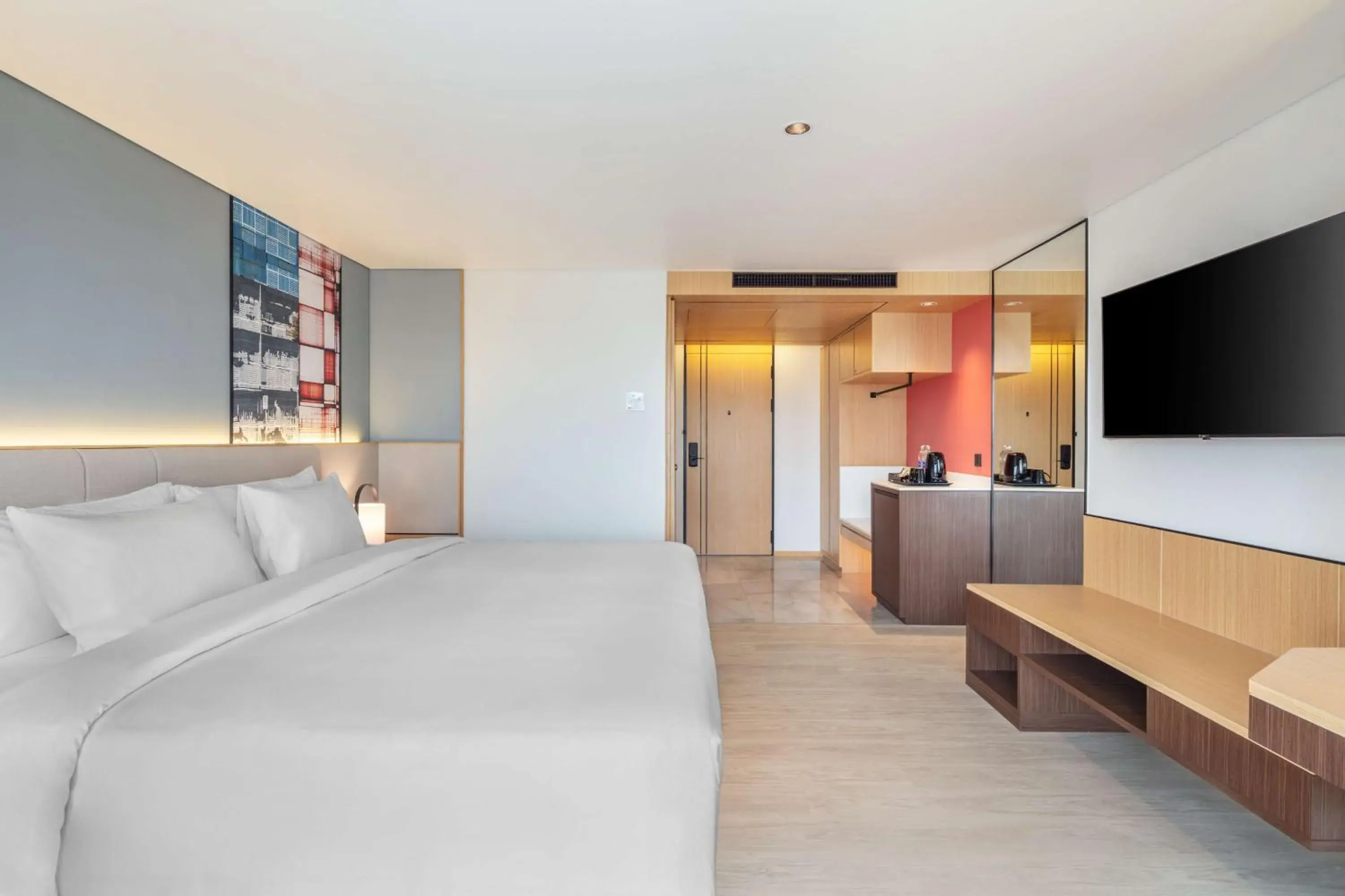 Bed in Best Western Click Sathorn 11 Bangkok Bed in Best Western Click Sathorn 11 Bangkok