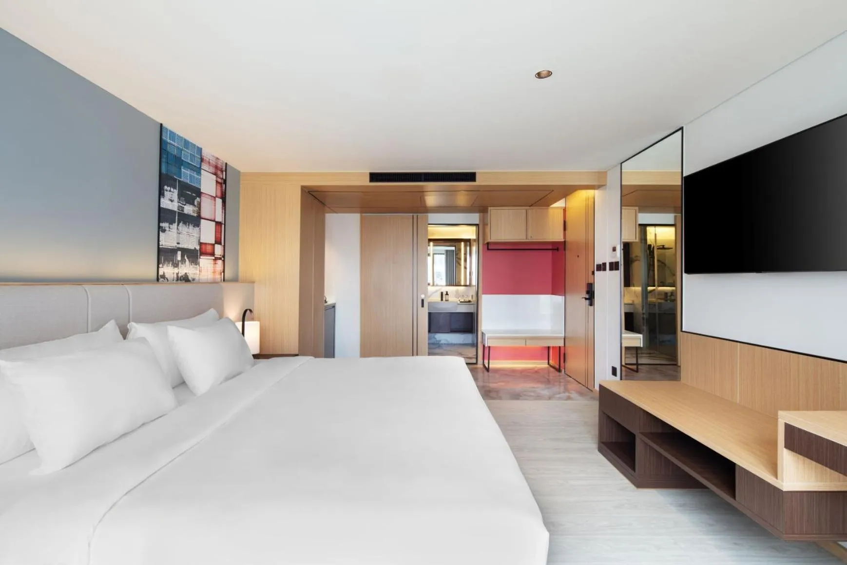 Photo of the whole room, Bed in Best Western Click Sathorn 11 Bangkok