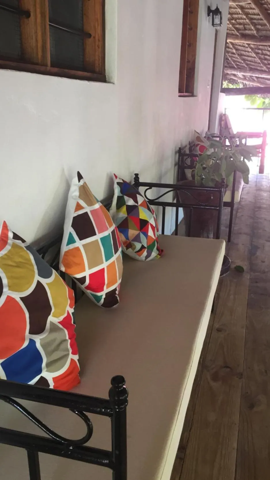 Balcony/Terrace in Bahari Beach Bungalows