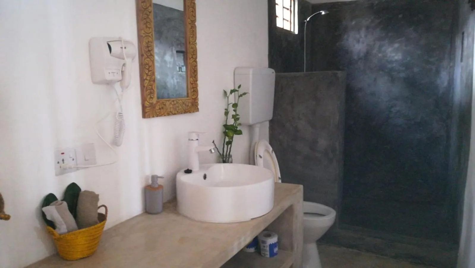 Bathroom in Bahari Beach Bungalows