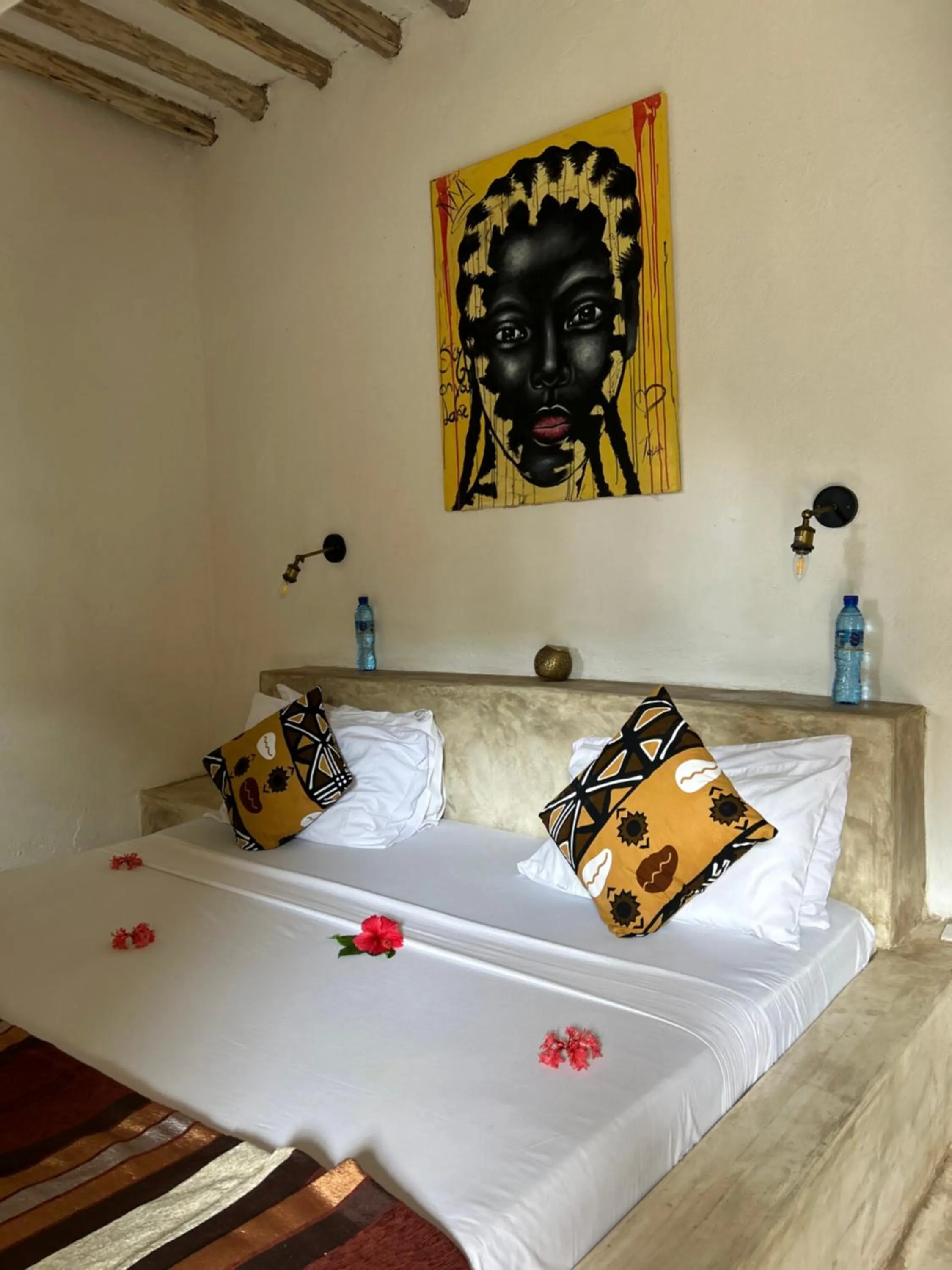 Bedroom, Bed in Bahari Beach Bungalows