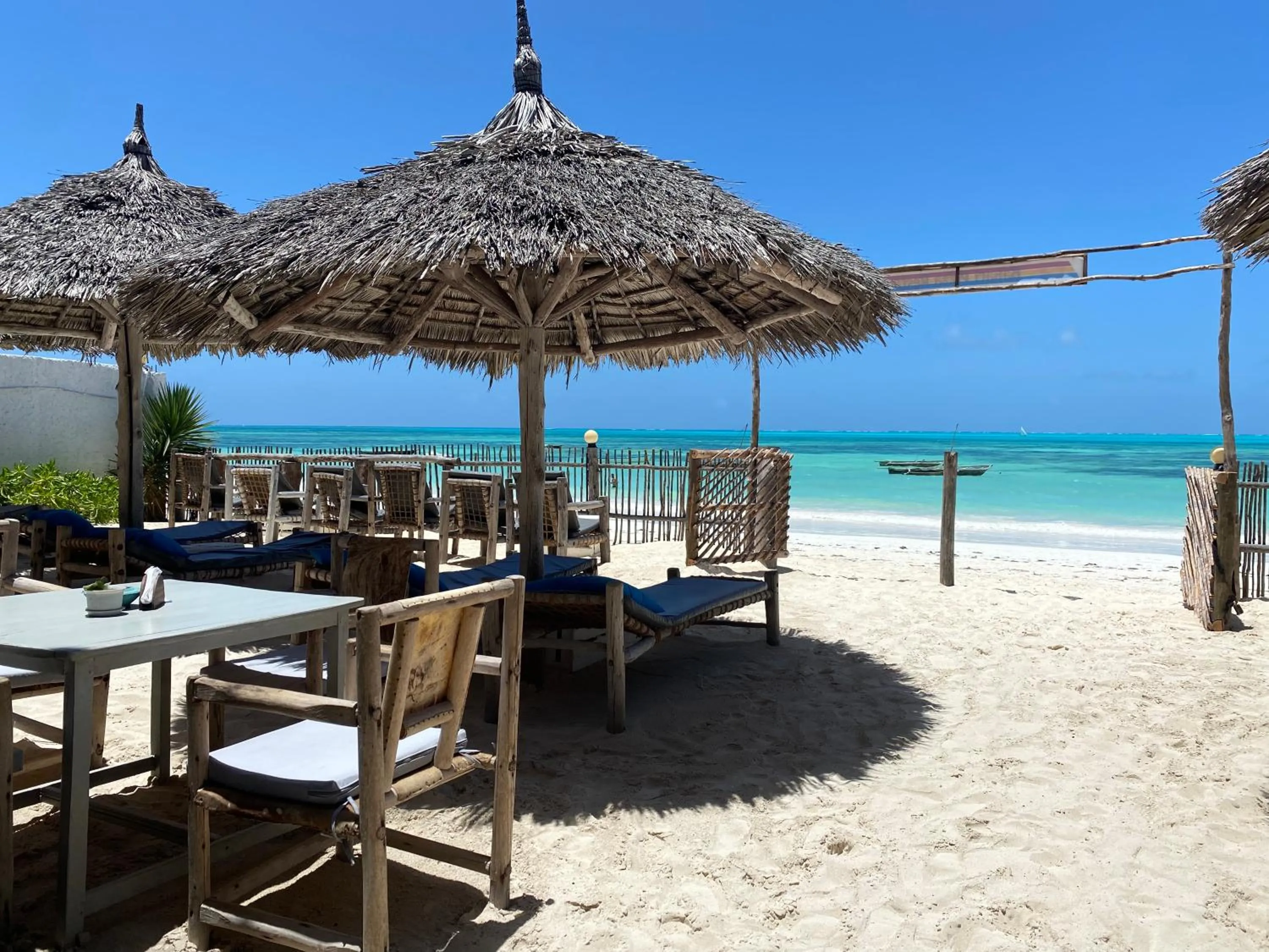 Sea view in Bahari Beach Bungalows