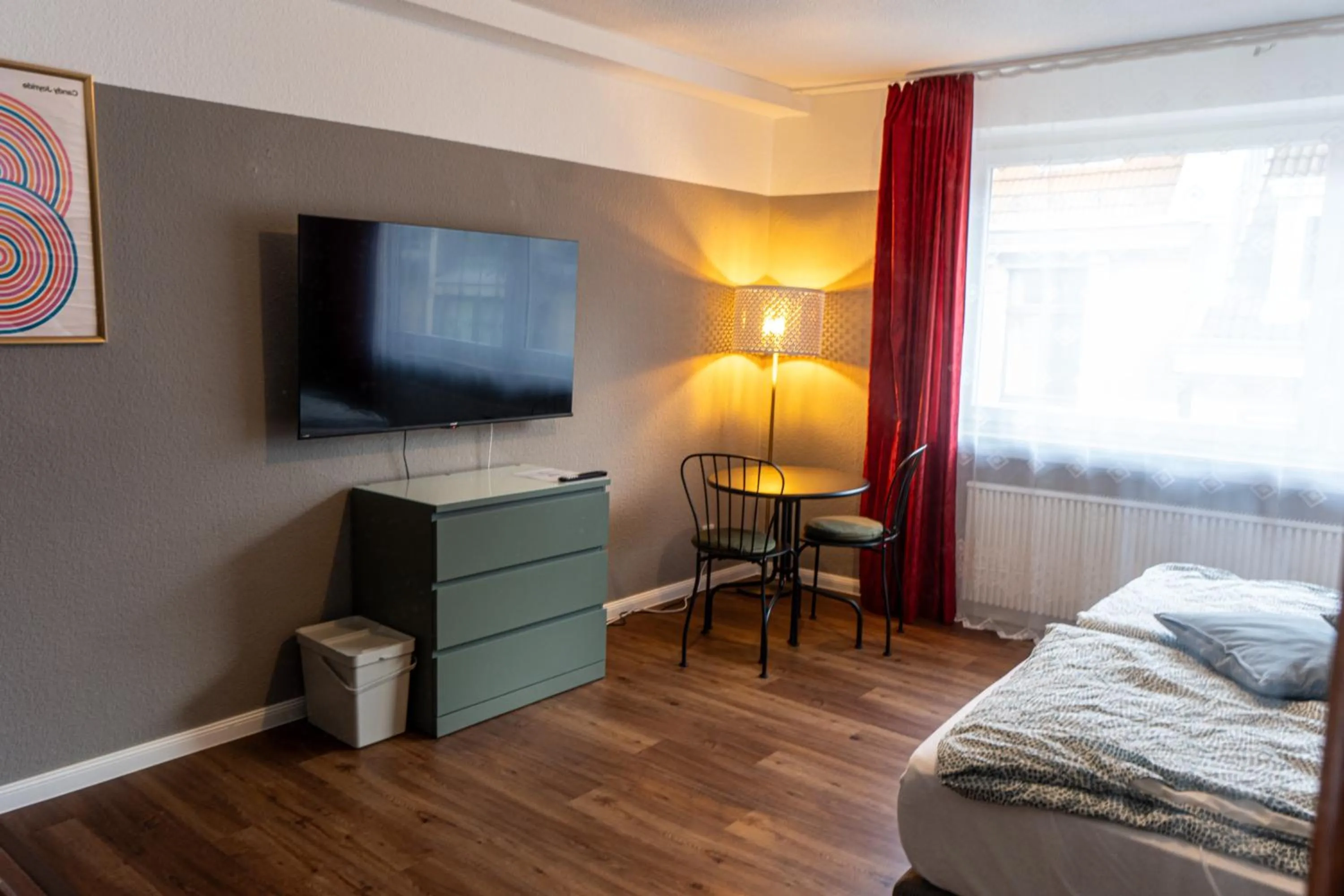 Bed in Hotel Ziegenhagen