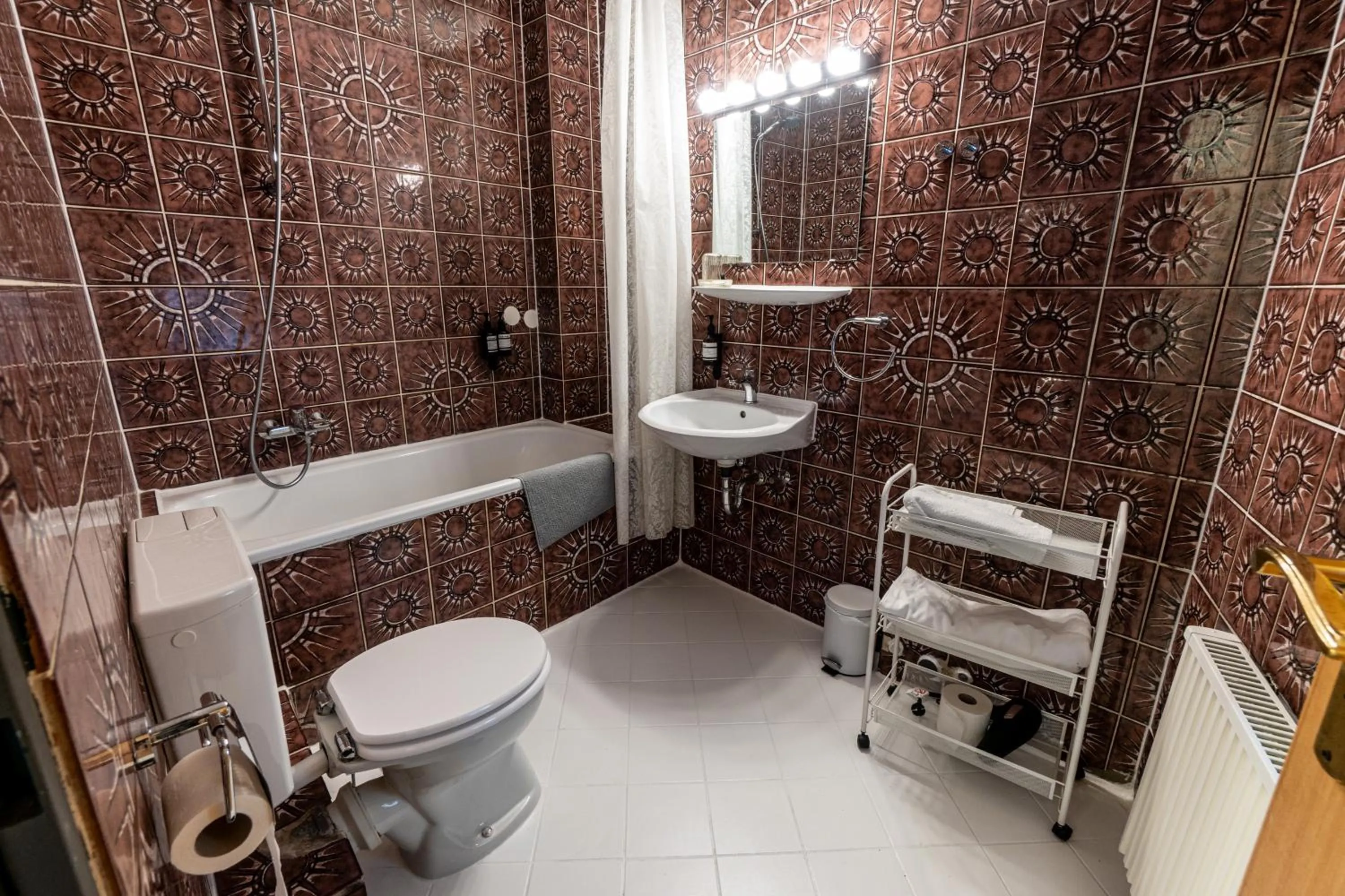 Shower in Hotel Ziegenhagen