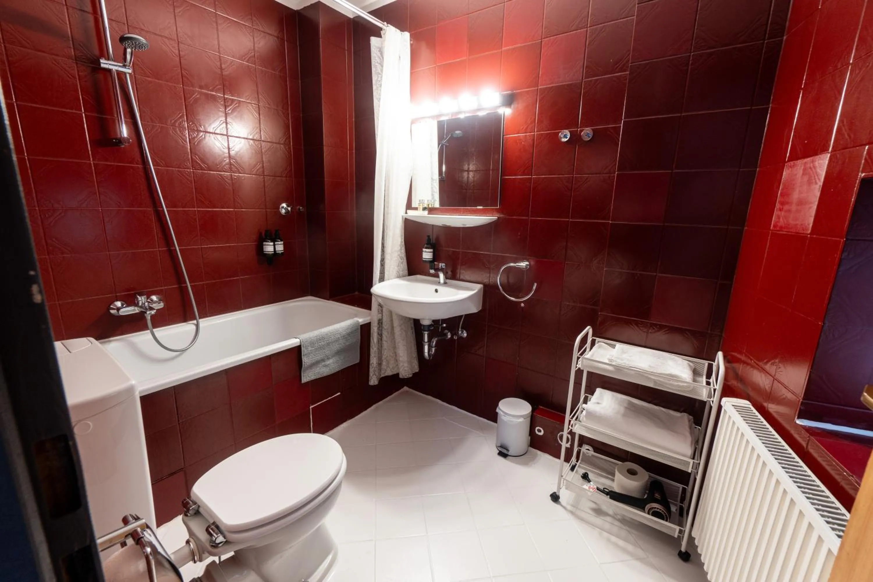 Shower in Hotel Ziegenhagen