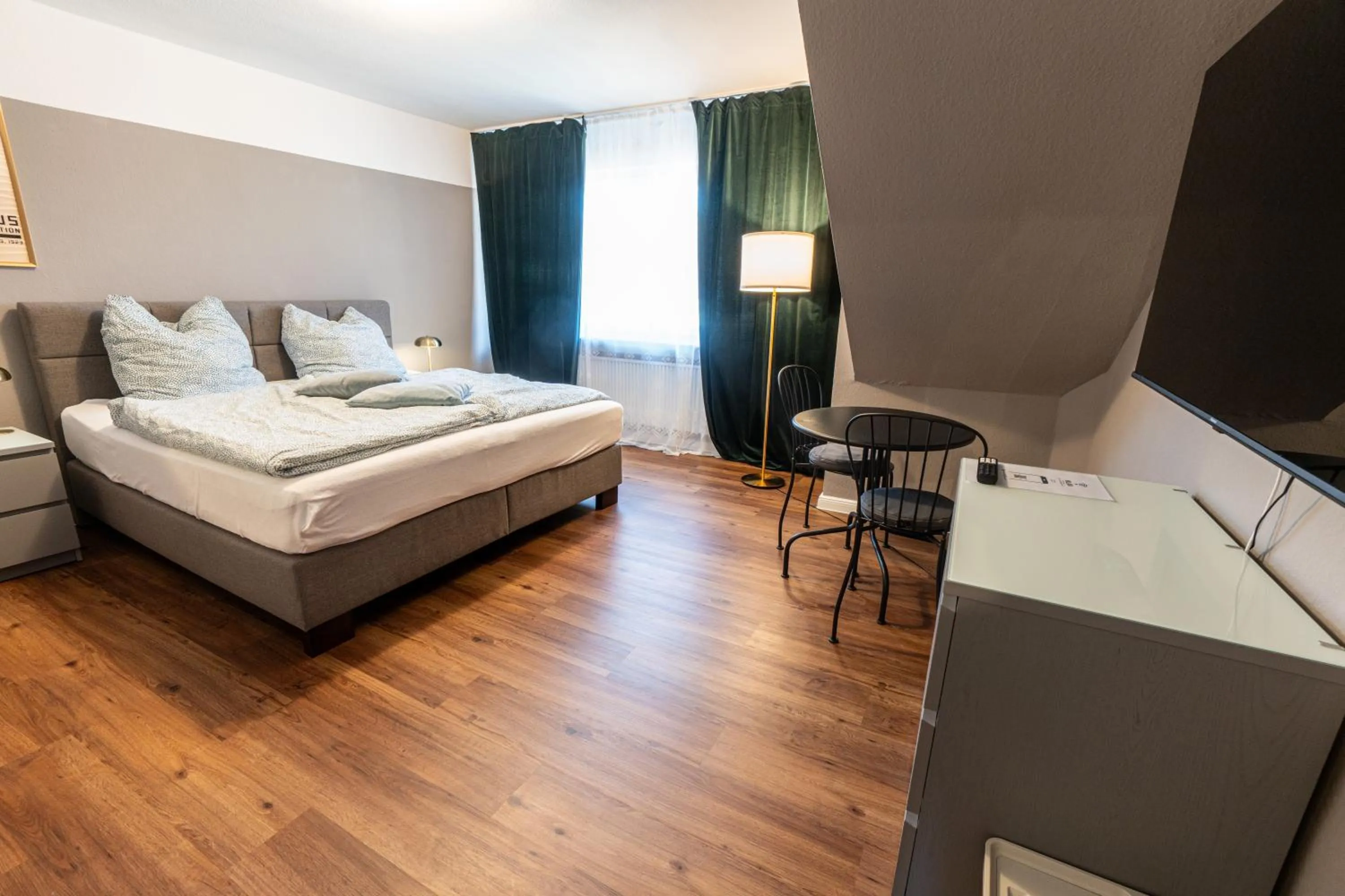 Bed in Hotel Ziegenhagen