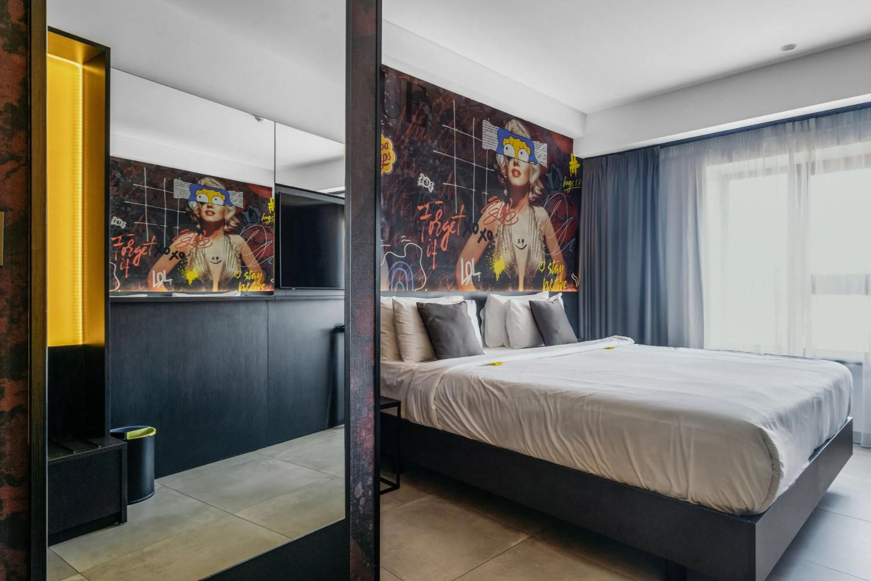 Photo of the whole room, Bed in SO City Hotel Adults Only