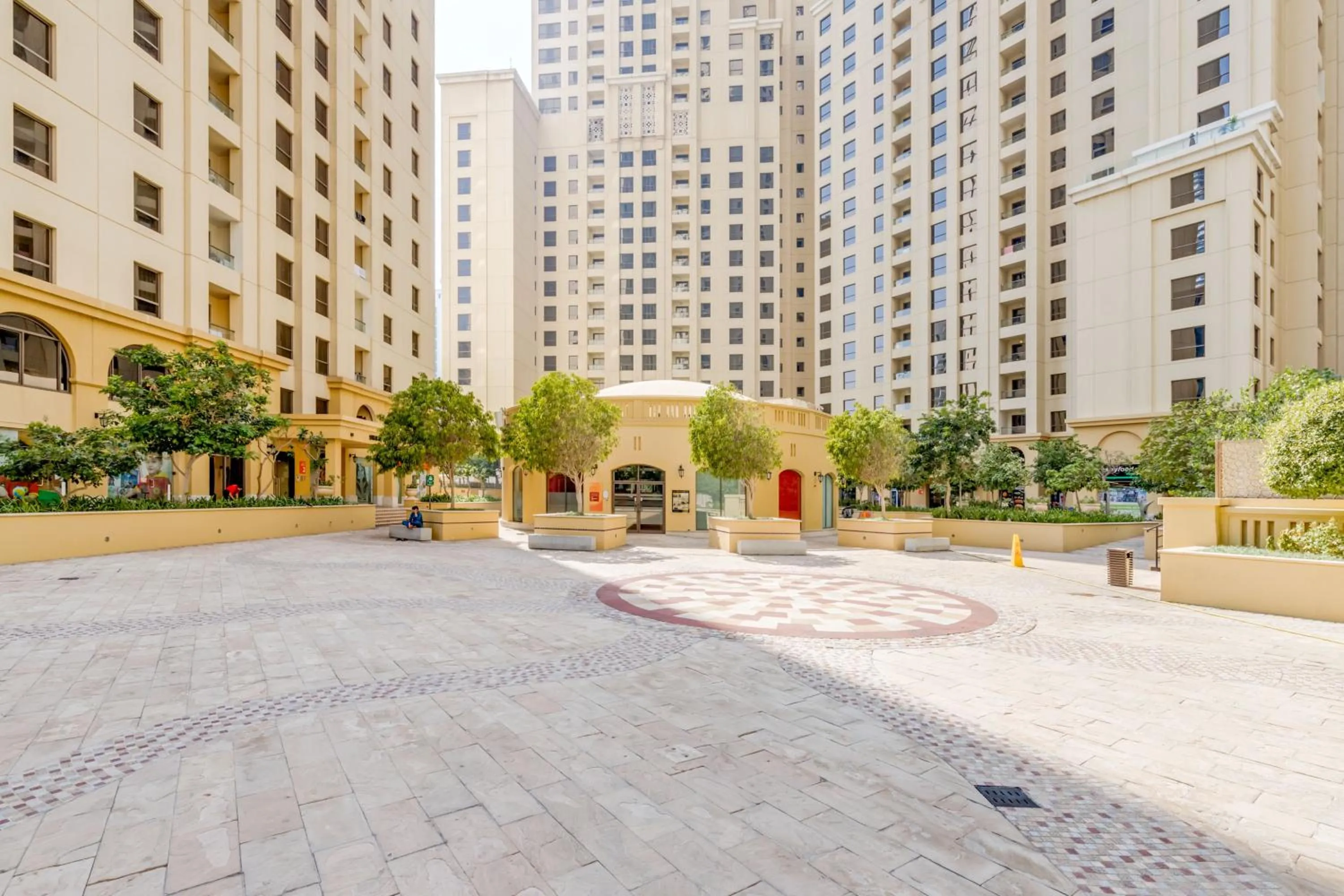 Property building in GLOBALSTAY. Modern Apartments steps to JBR Beach
