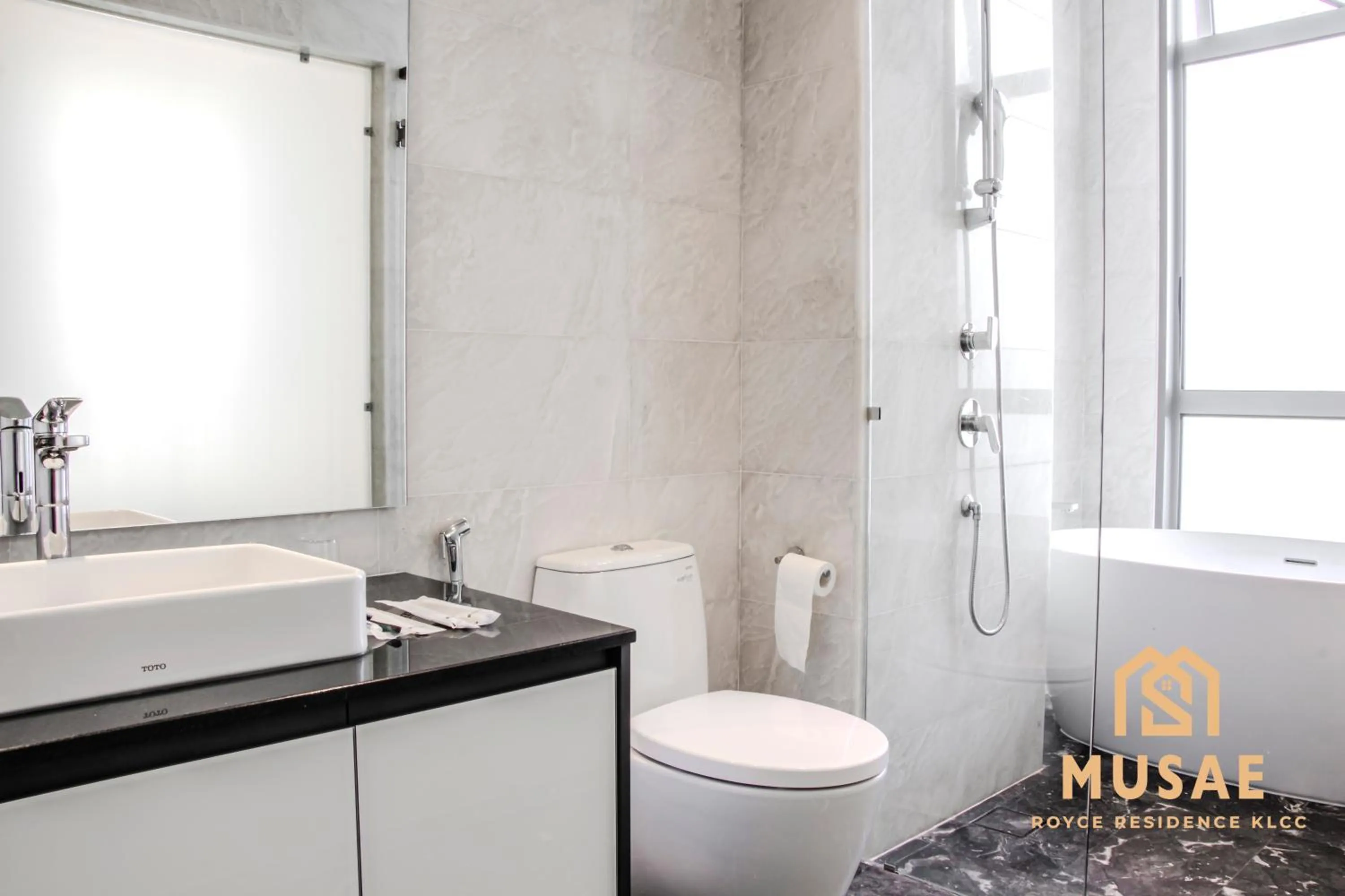 Shower in Royce Residence KLCC by MUSAE Kuala Lumpur