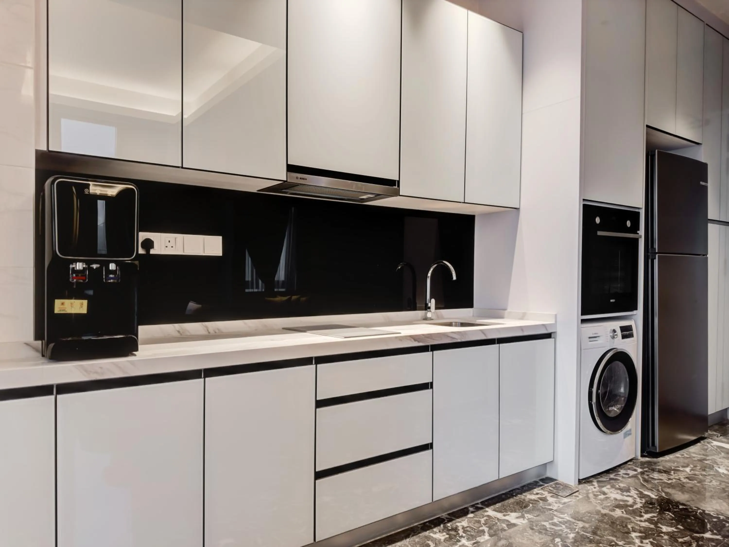 Kitchen or kitchenette in Royce Residence KLCC by MUSAE Kuala Lumpur