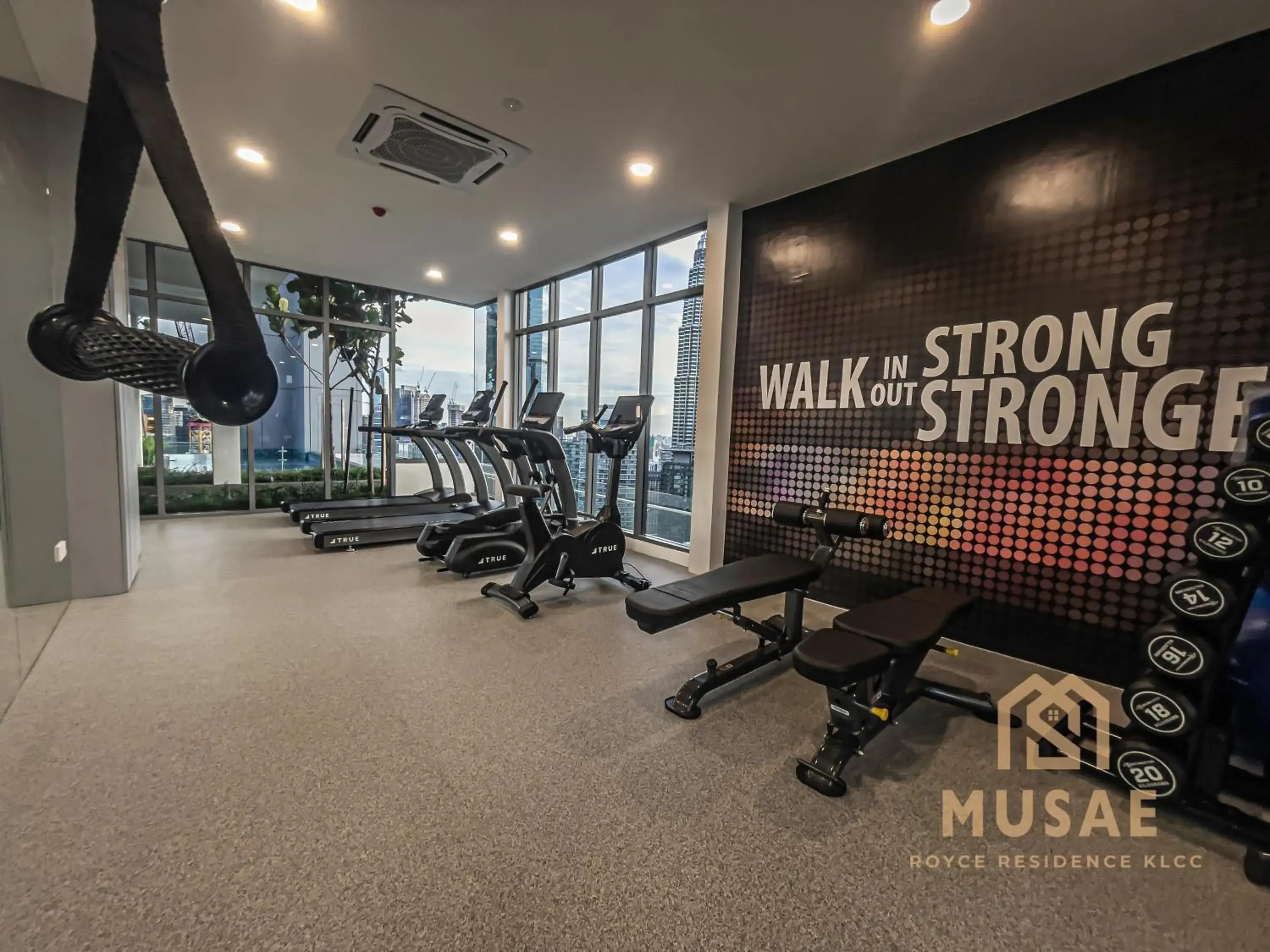 Fitness centre/facilities in Royce Residence KLCC by MUSAE Kuala Lumpur Fitness centre/facilities in Royce Residence KLCC by MUSAE Kuala Lumpur