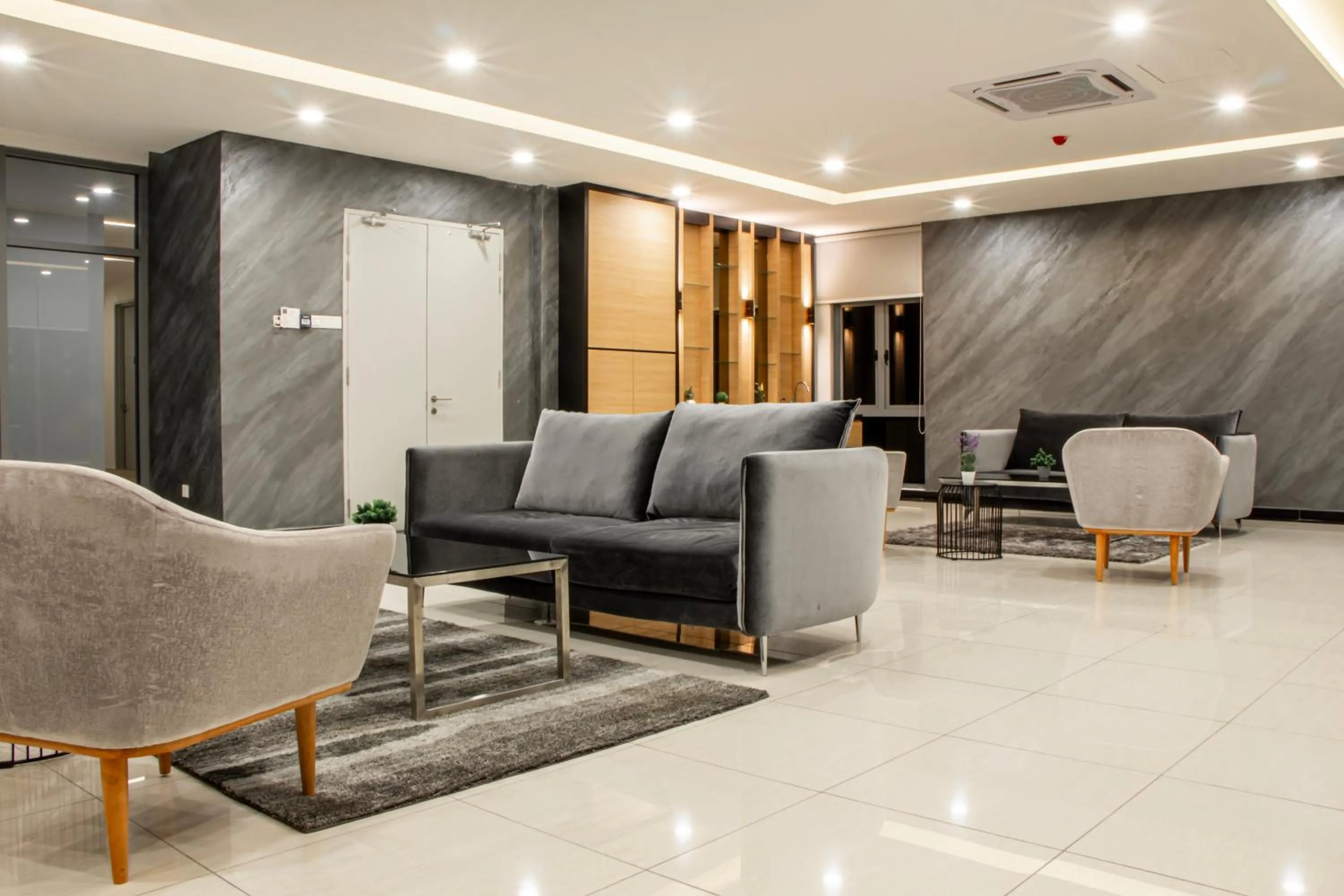 Seating area in Royce Residence KLCC by MUSAE Kuala Lumpur