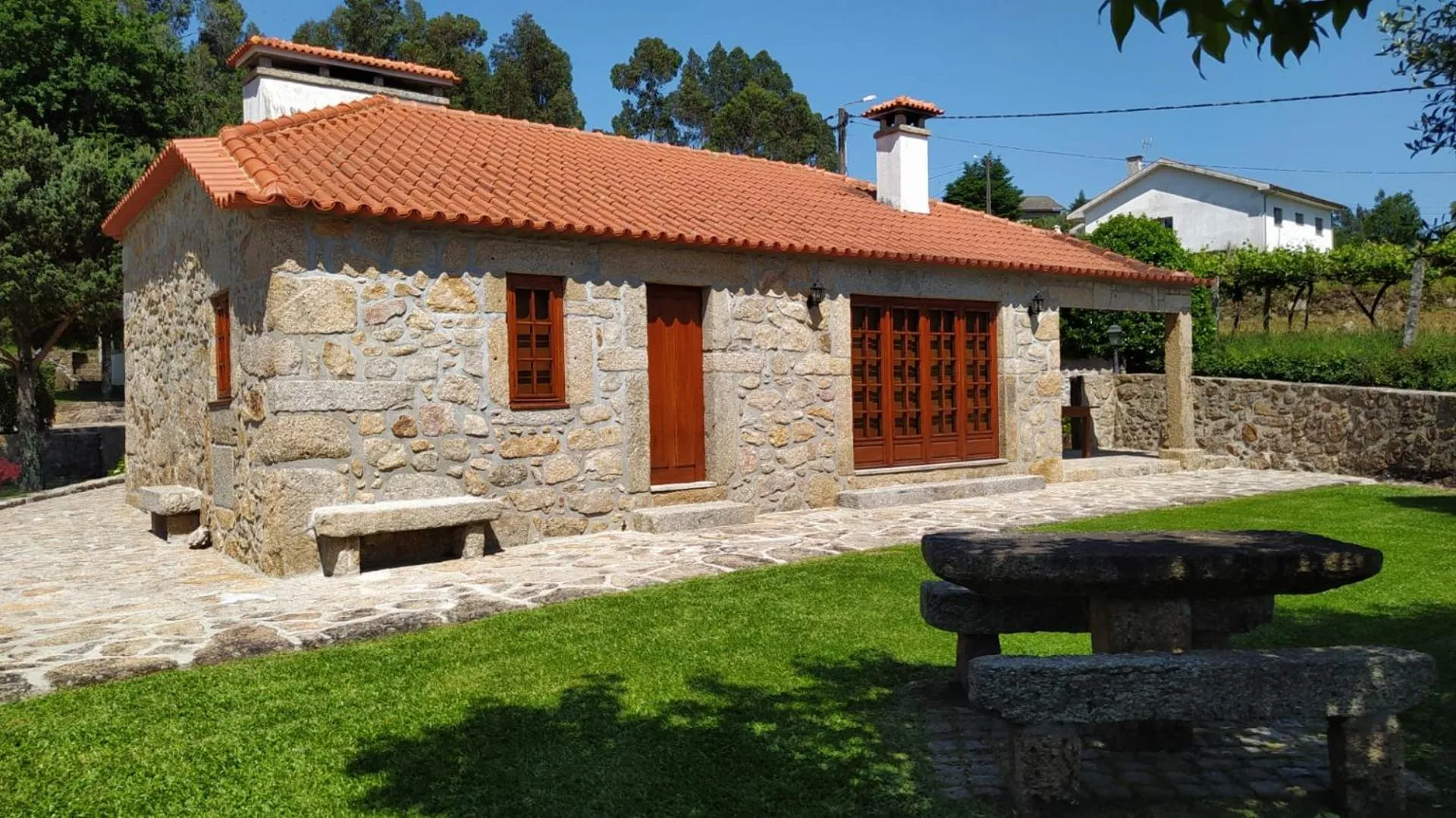 Patio in Casa de Panque