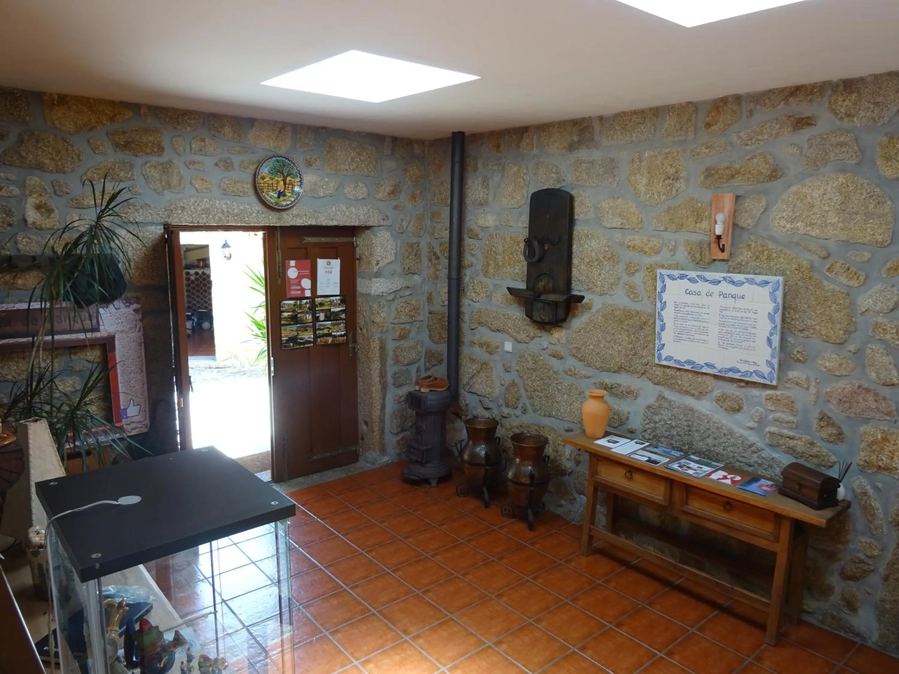 Lobby or reception in Casa de Panque
