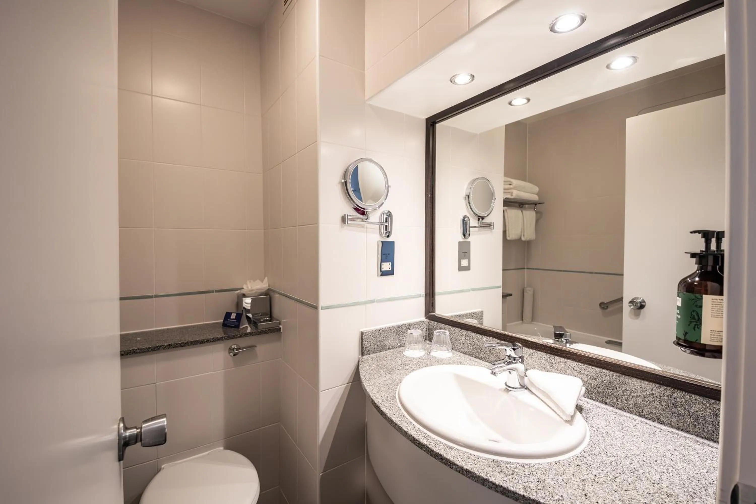 Toilet in Crowne Plaza London - Gatwick Airport by IHG