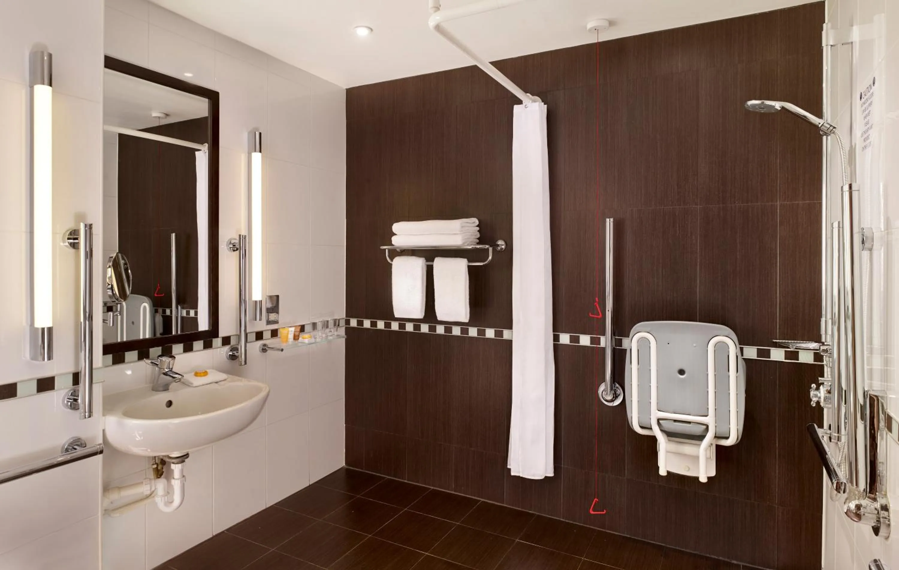 Bathroom in Crowne Plaza London - Gatwick Airport by IHG